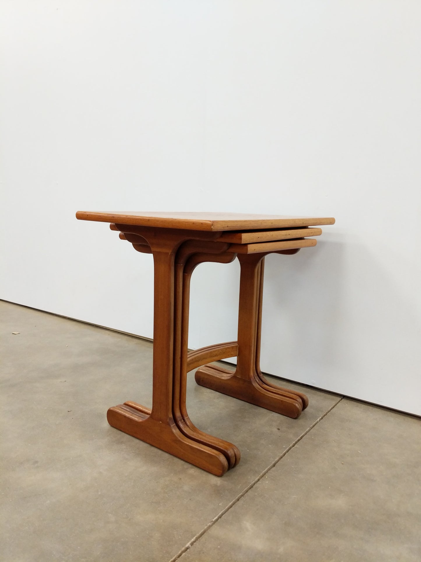 Set of Vintage Mid Century Modern Teak Nesting Tables by G Plan