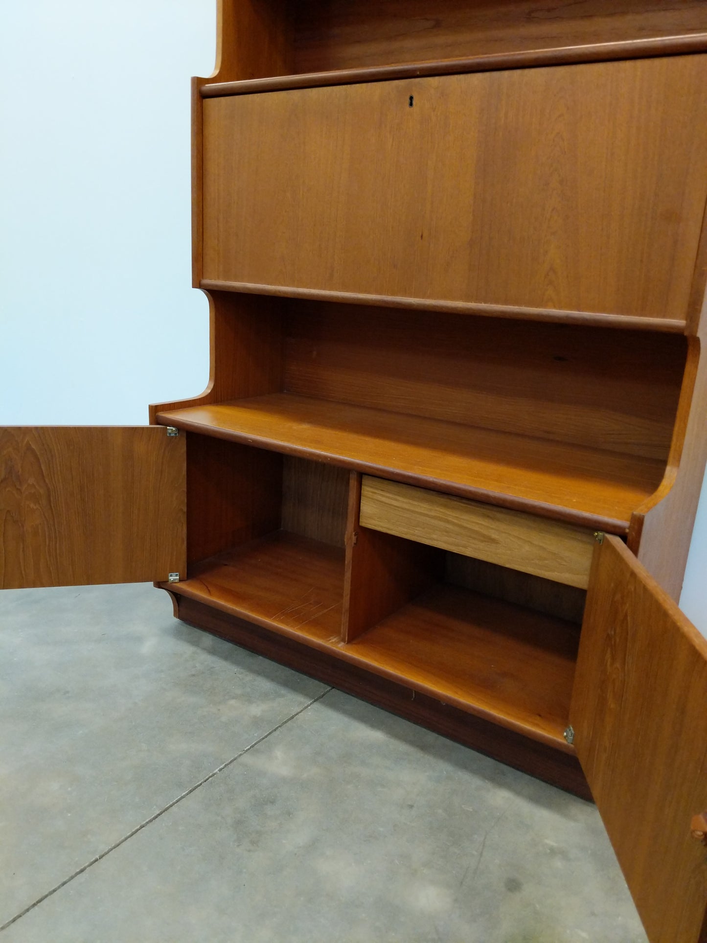 Vintage Mid Century Modern Teak Sideboard by Stonehill
