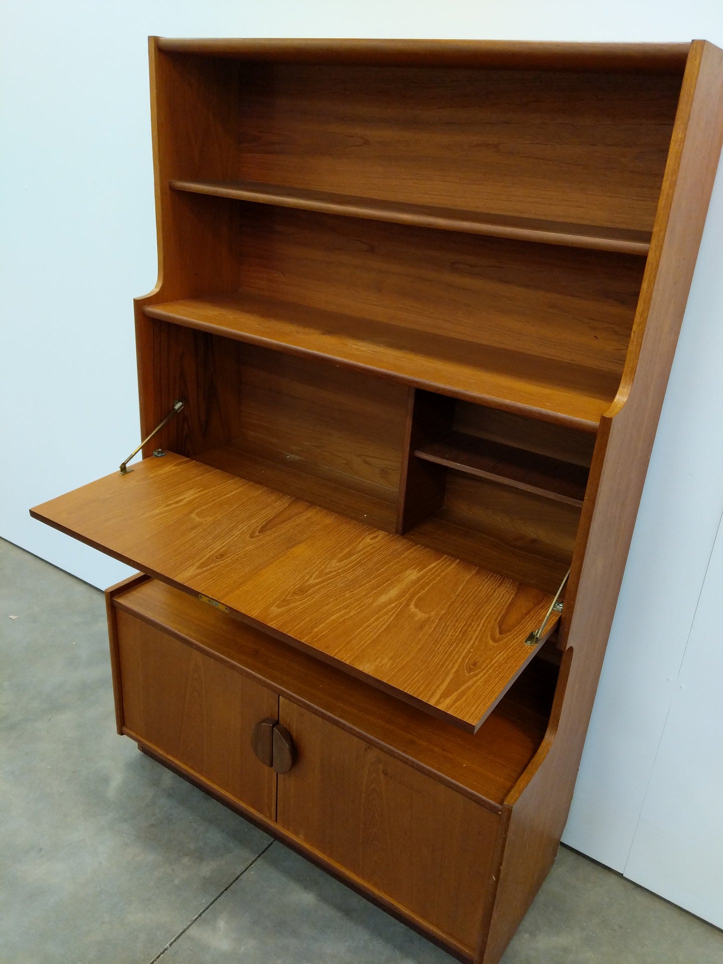 Vintage Mid Century Modern Teak Sideboard by Stonehill