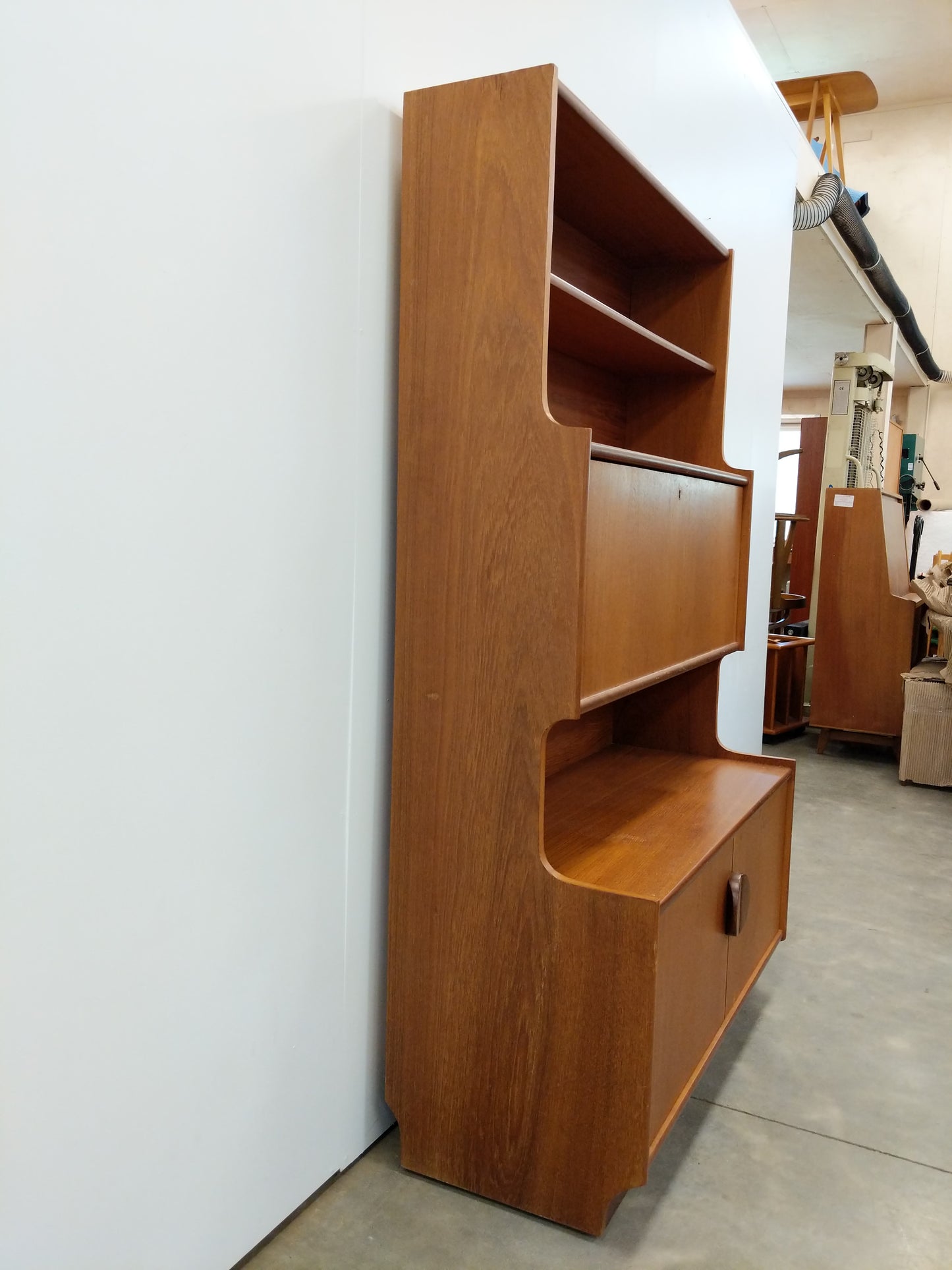 Vintage Mid Century Modern Teak Sideboard by Stonehill
