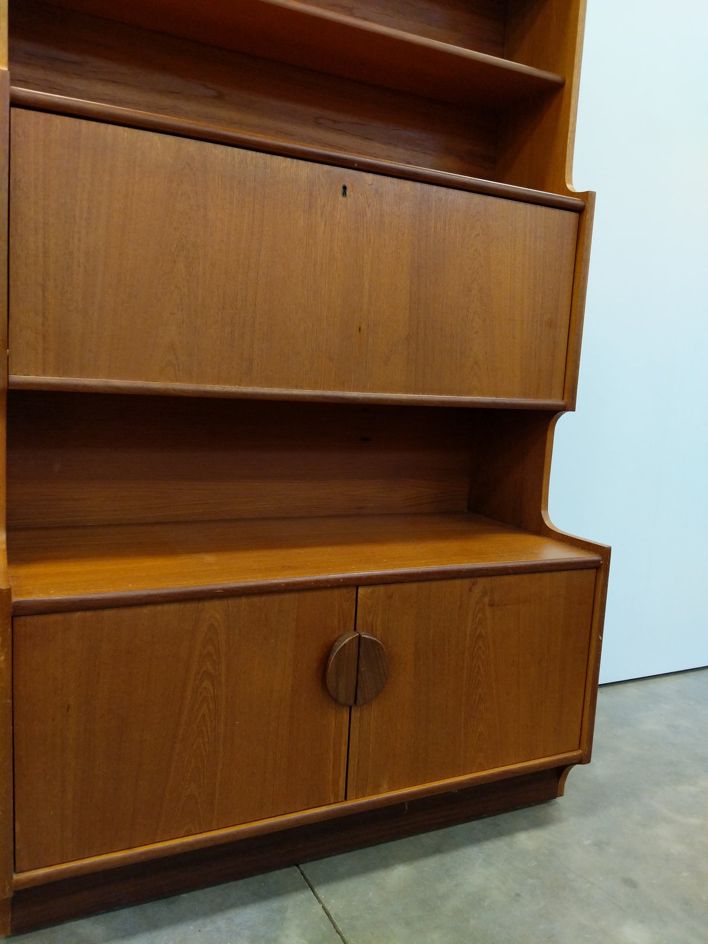 Vintage Mid Century Modern Teak Sideboard by Stonehill