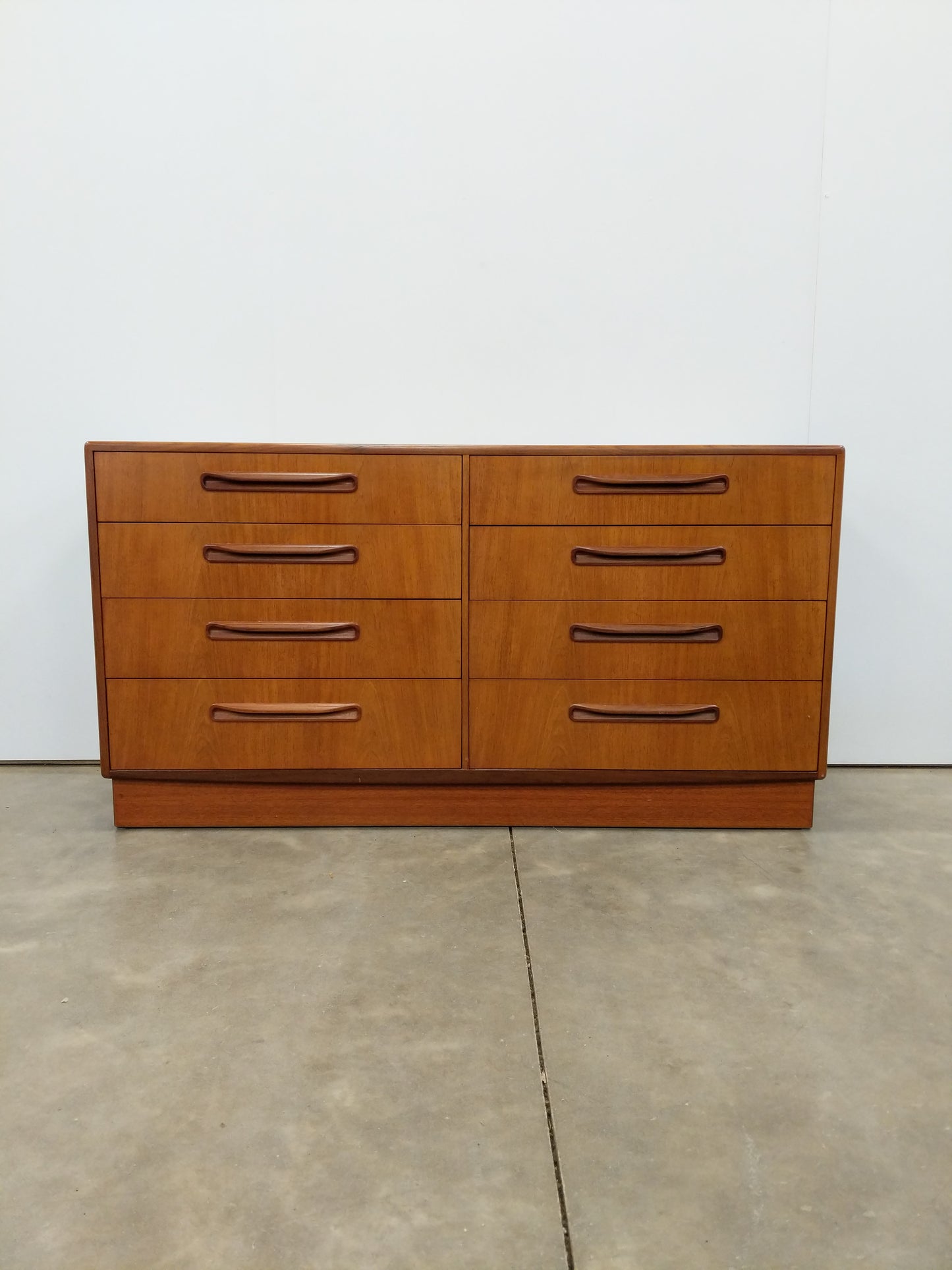 Vintage Mid Century Modern Teak Dresser by G Plan