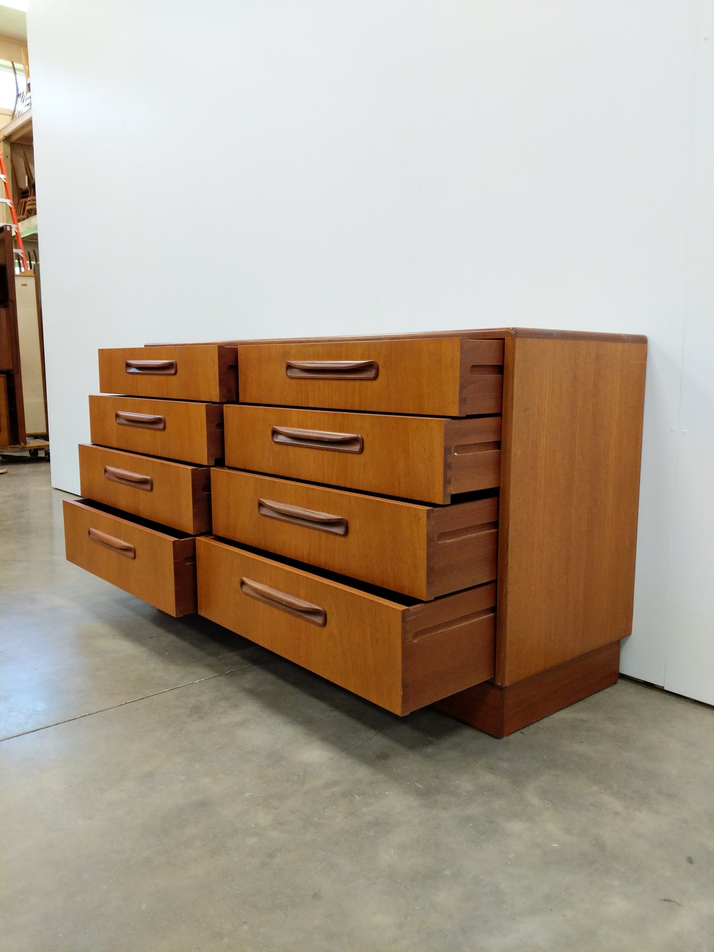 Vintage Mid Century Modern Teak Dresser by G Plan