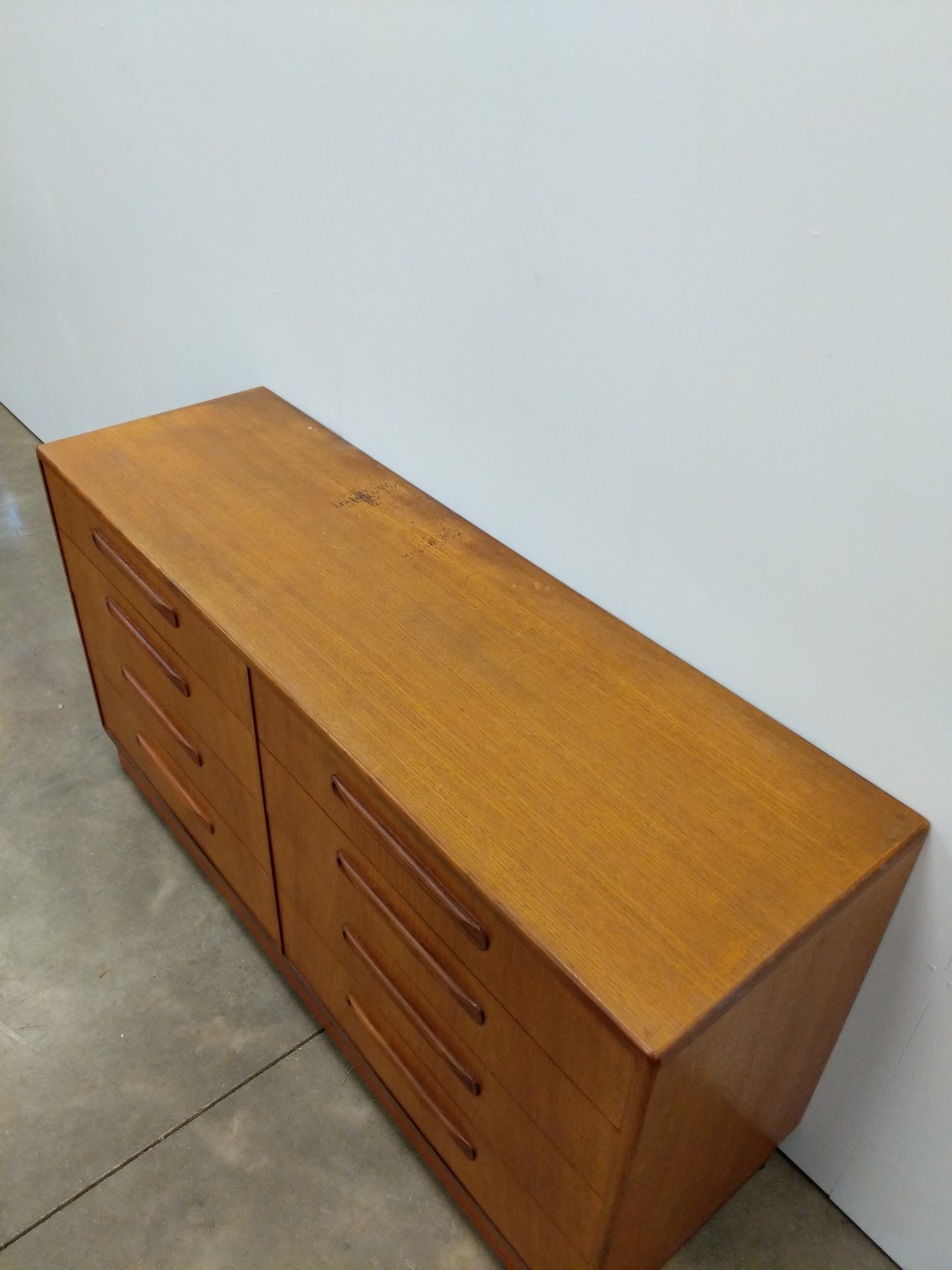 Vintage Mid Century Modern Teak Dresser by G Plan