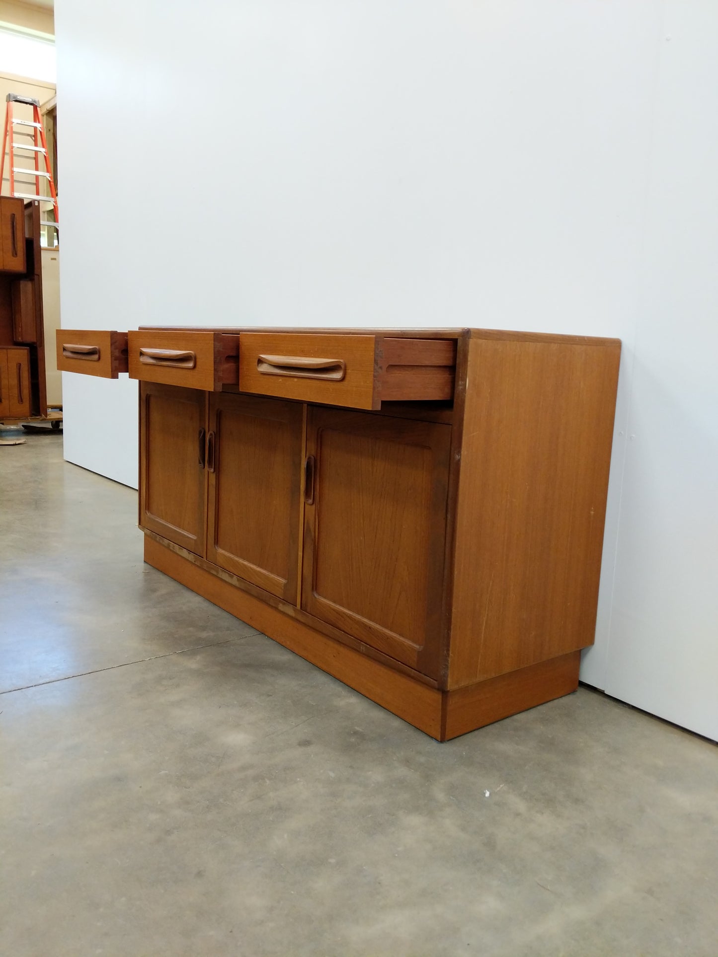 Vintage Mid Century Modern Teak Credenza by G Plan