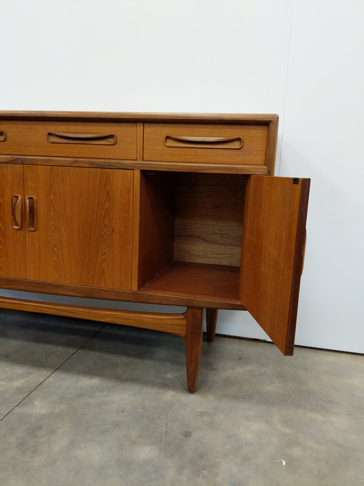 Vintage Mid Century Modern Teak Credenza by G Plan