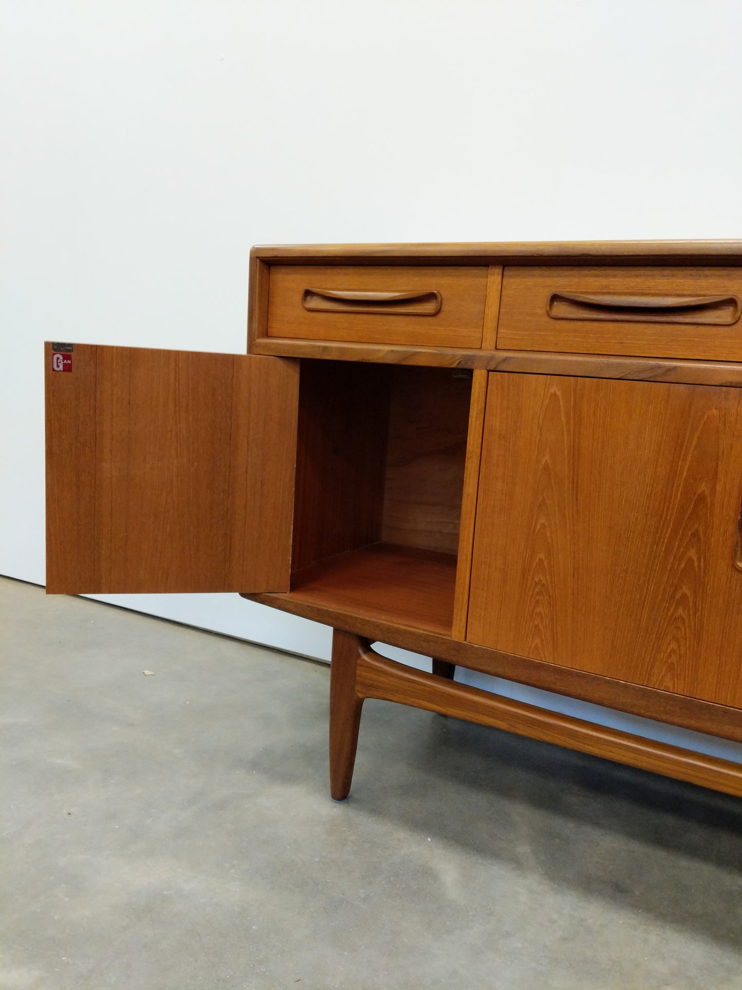 Vintage Mid Century Modern Teak Credenza by G Plan