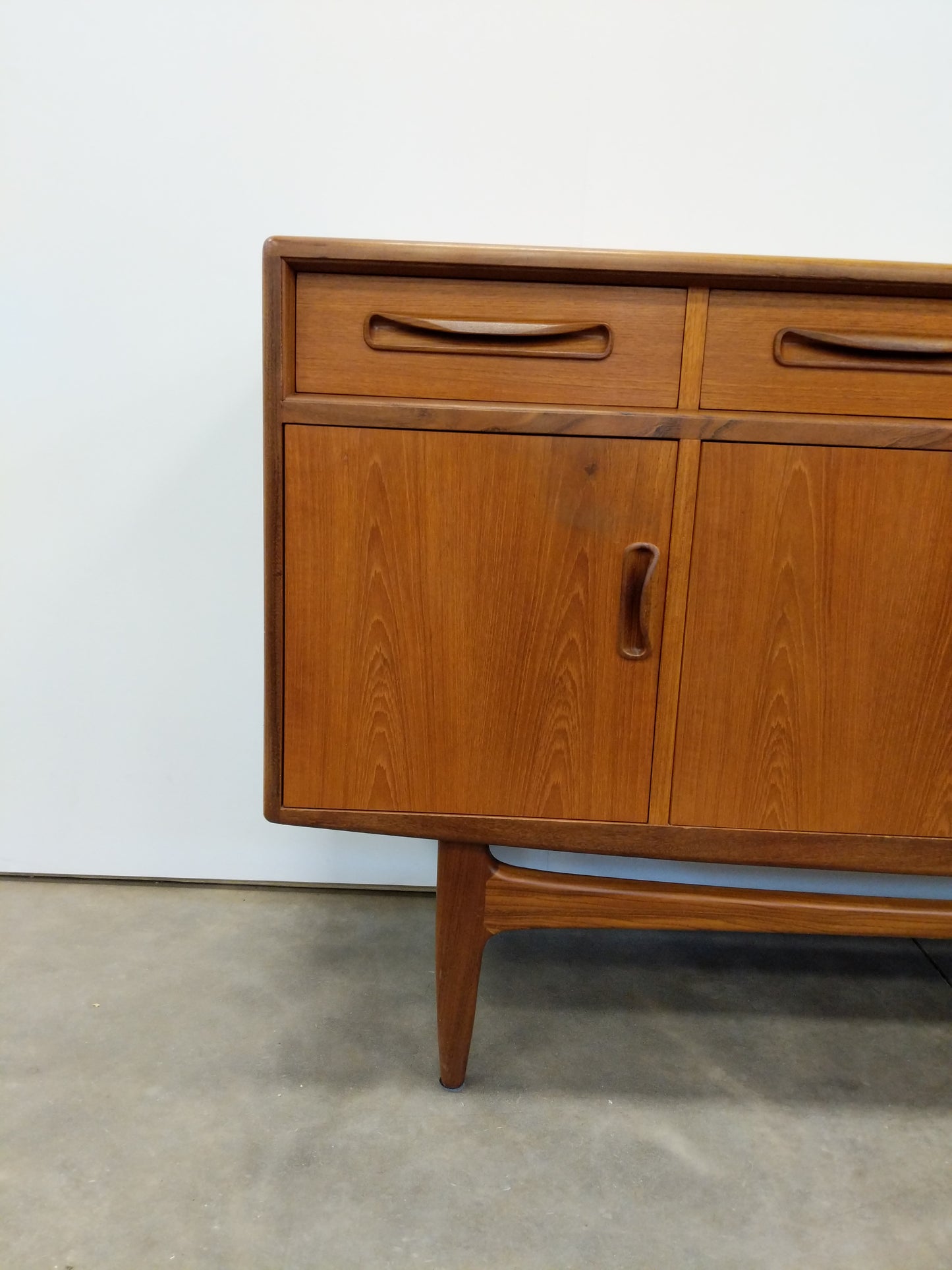 Vintage Mid Century Modern Teak Credenza by G Plan