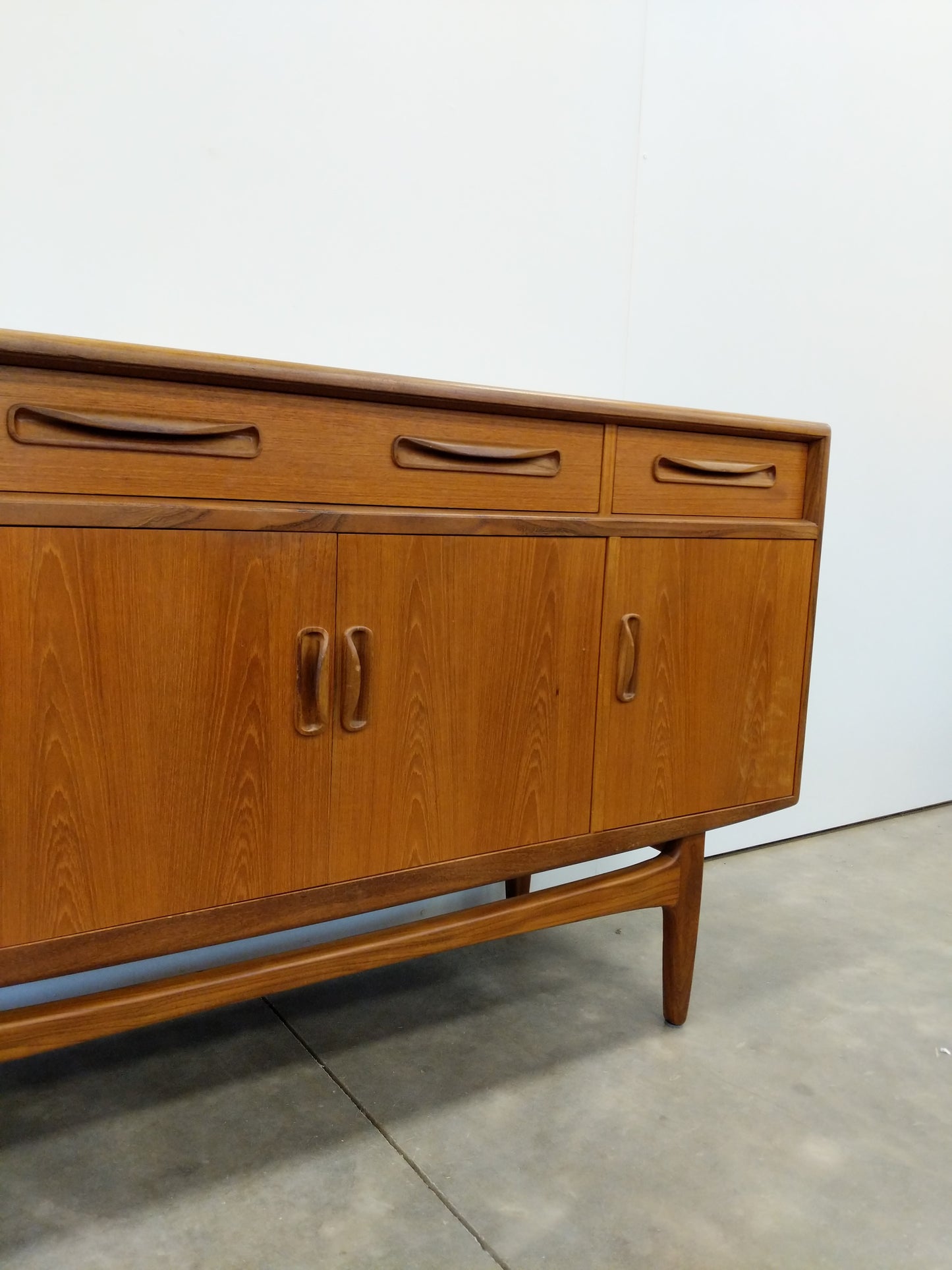 Vintage Mid Century Modern Teak Credenza by G Plan