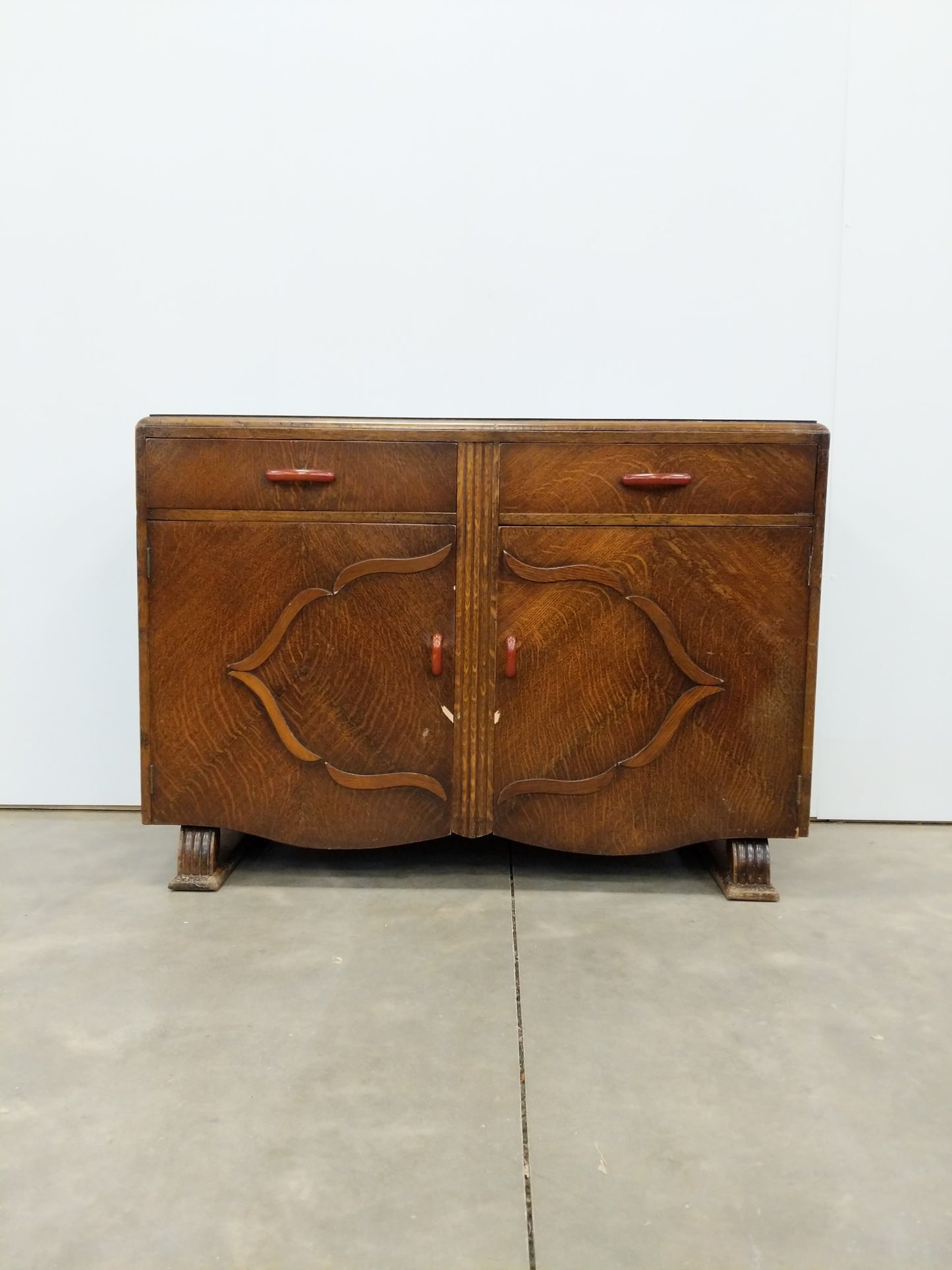 Antique Art Deco Sideboard / Cabinet
