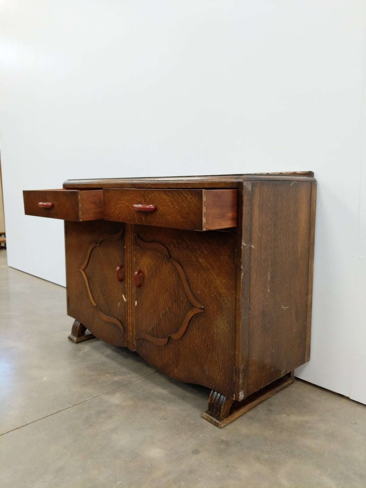 Antique Art Deco Sideboard / Cabinet