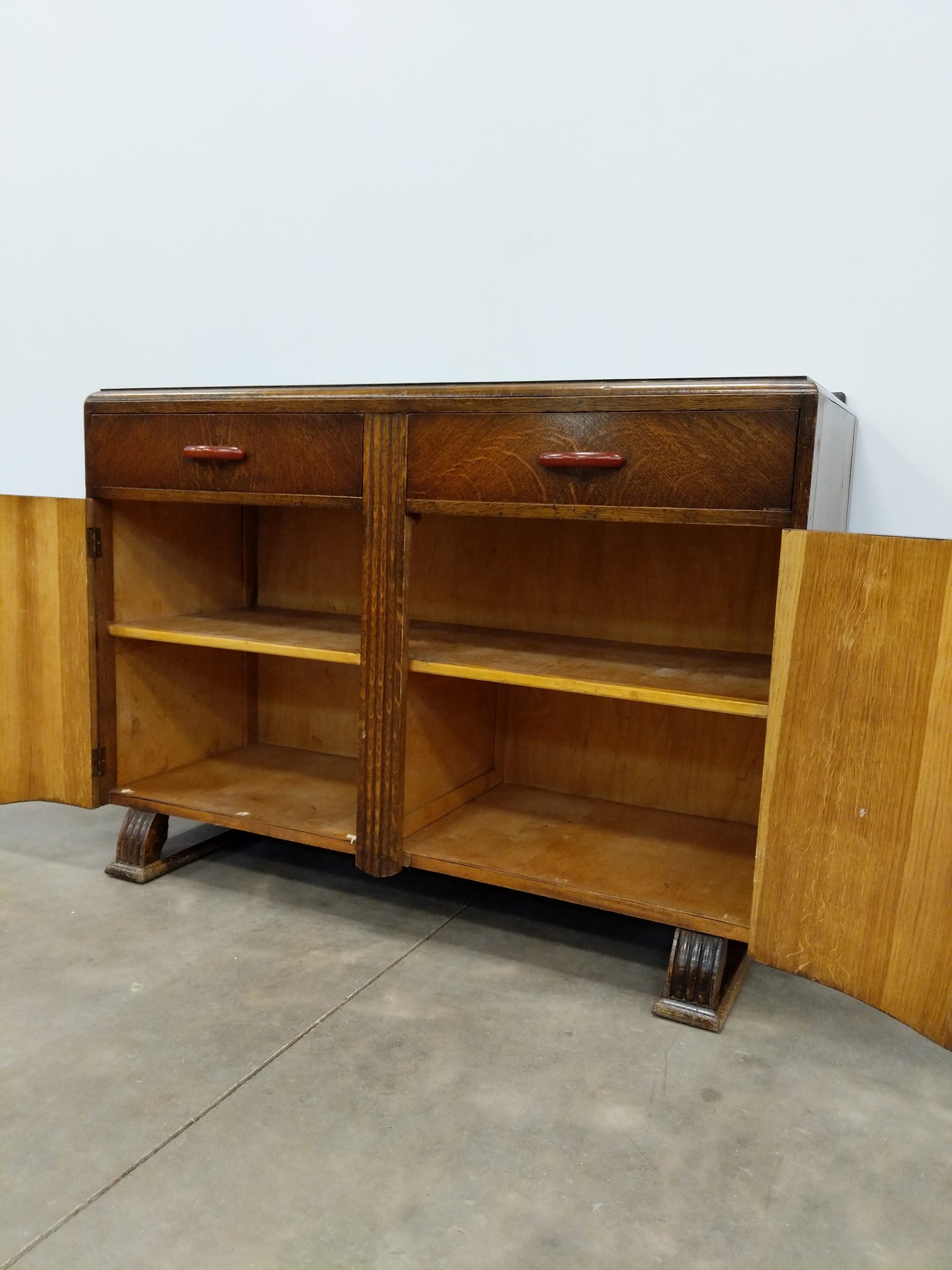 Antique Art Deco Sideboard / Cabinet