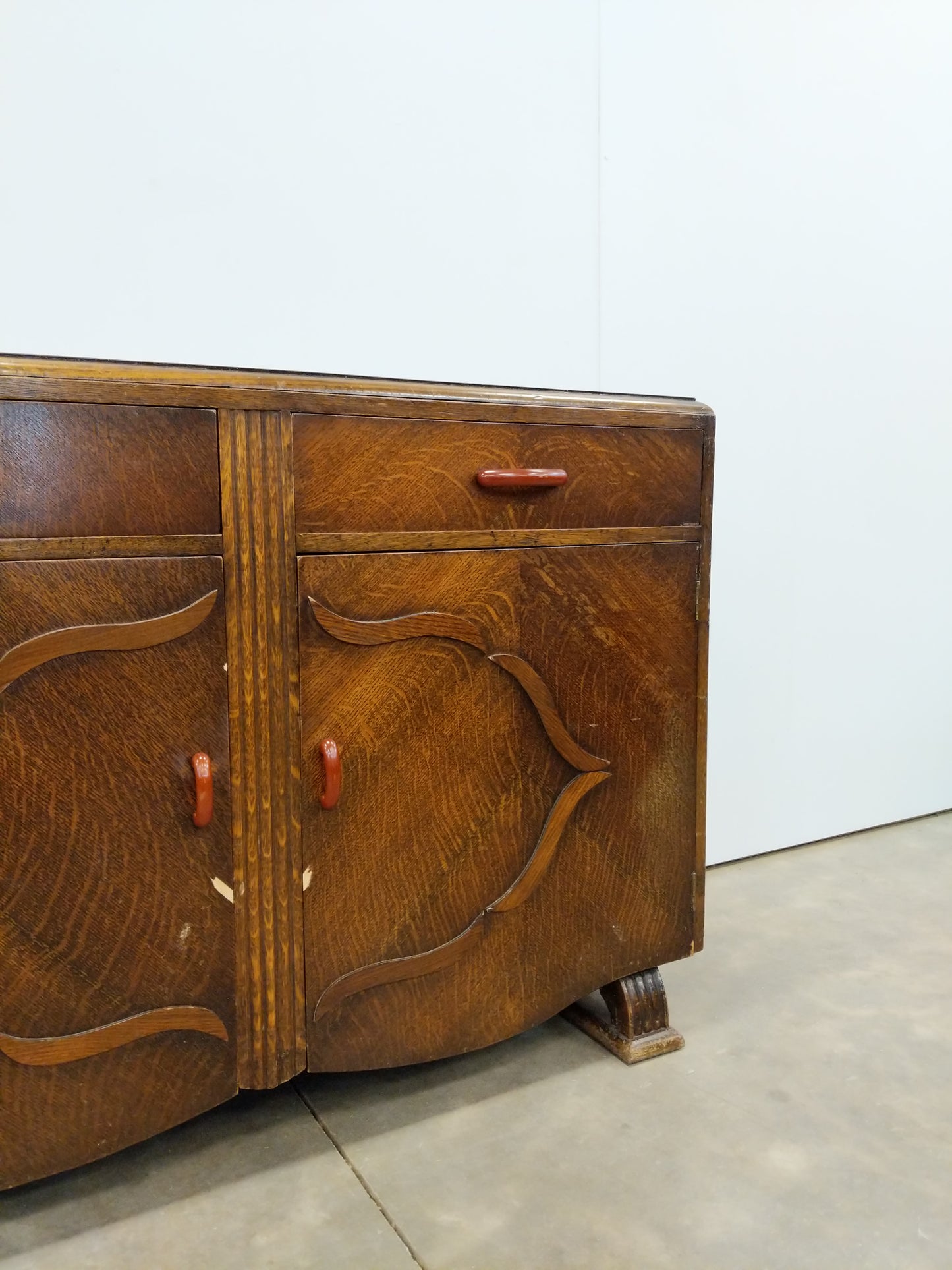 Antique Art Deco Sideboard / Cabinet