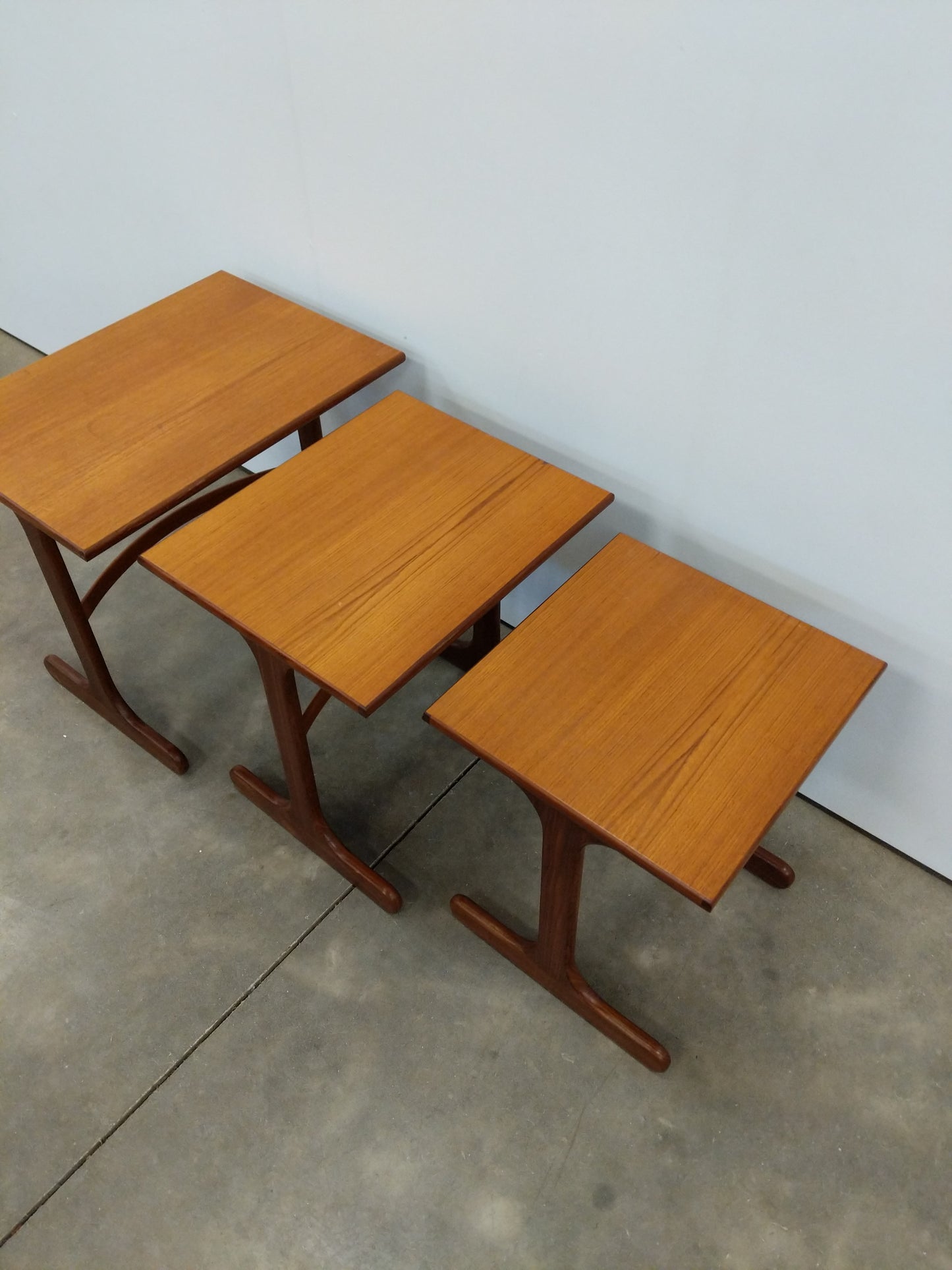 Set of Vintage Mid Century Modern Teak Nesting Tables by G Plan