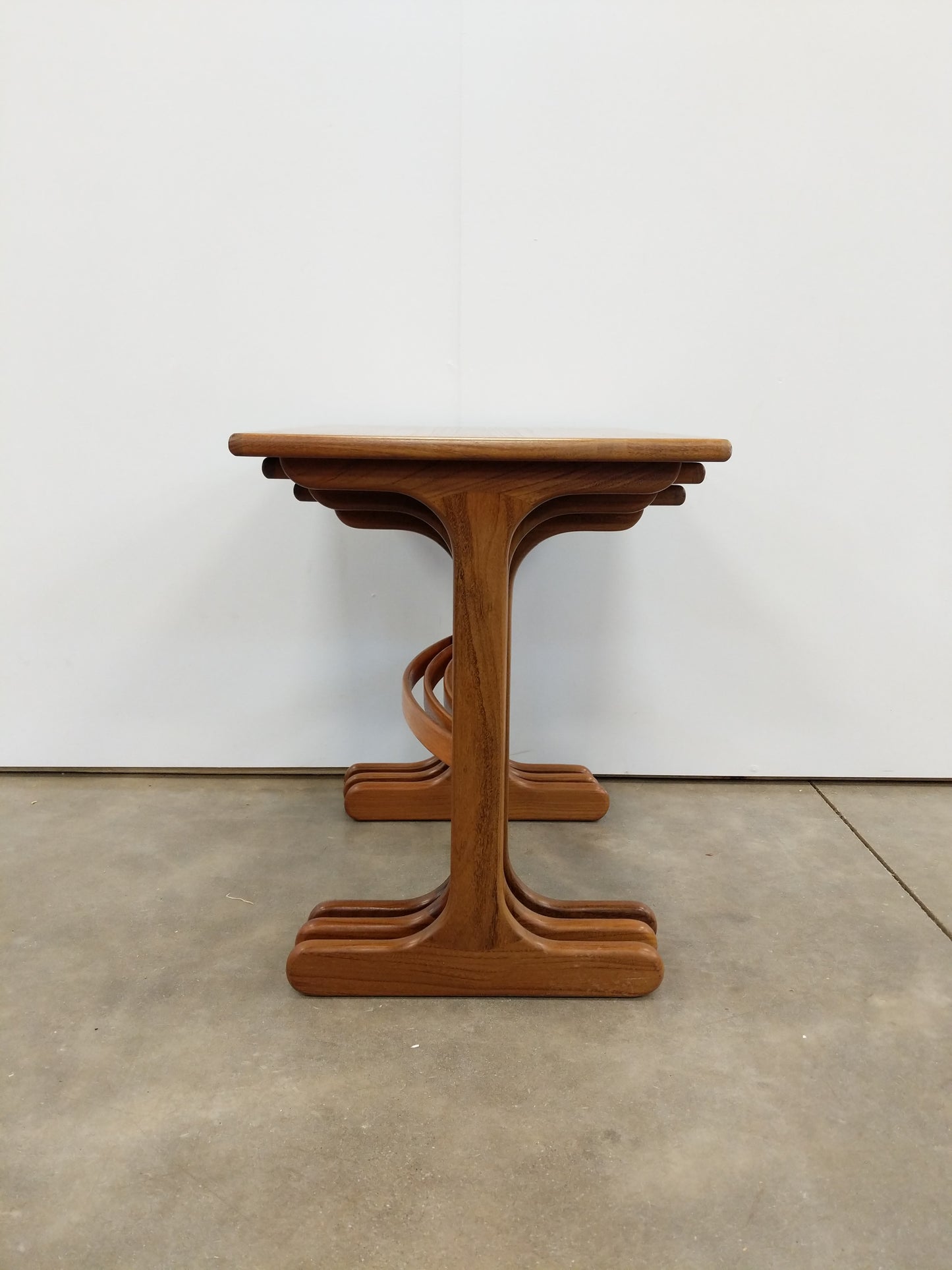 Set of Vintage Mid Century Modern Teak Nesting Tables by G Plan
