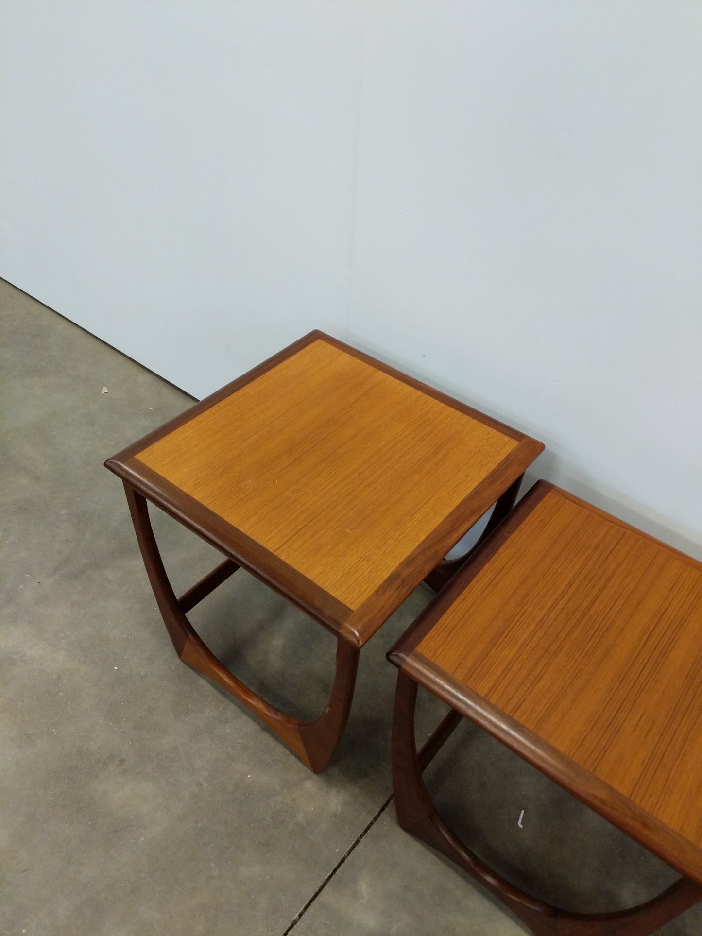 Set of Vintage Mid Century Modern Teak Nesting Tables by G Plan
