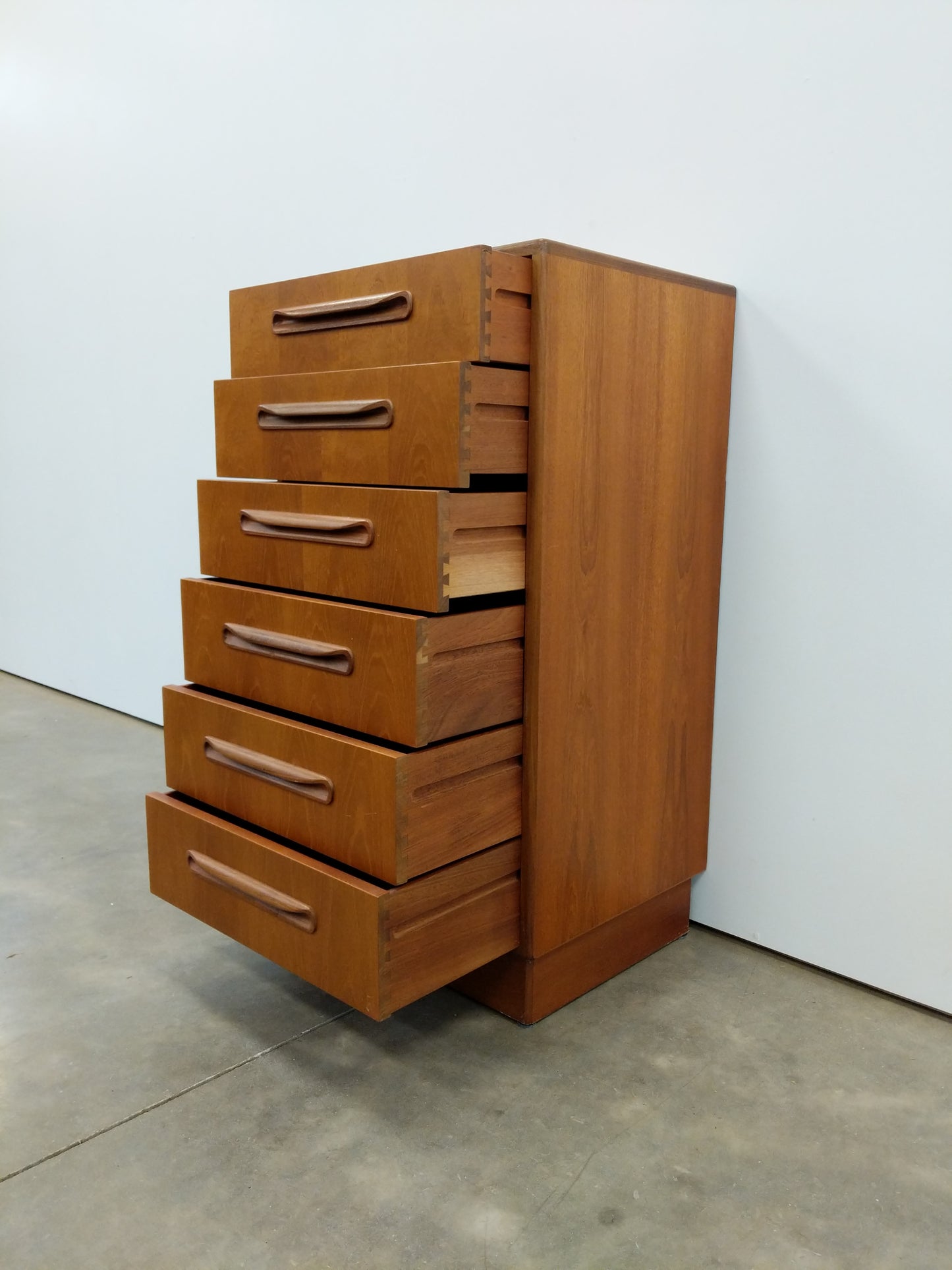 Vintage Mid Century Modern Teak Dresser by G Plan