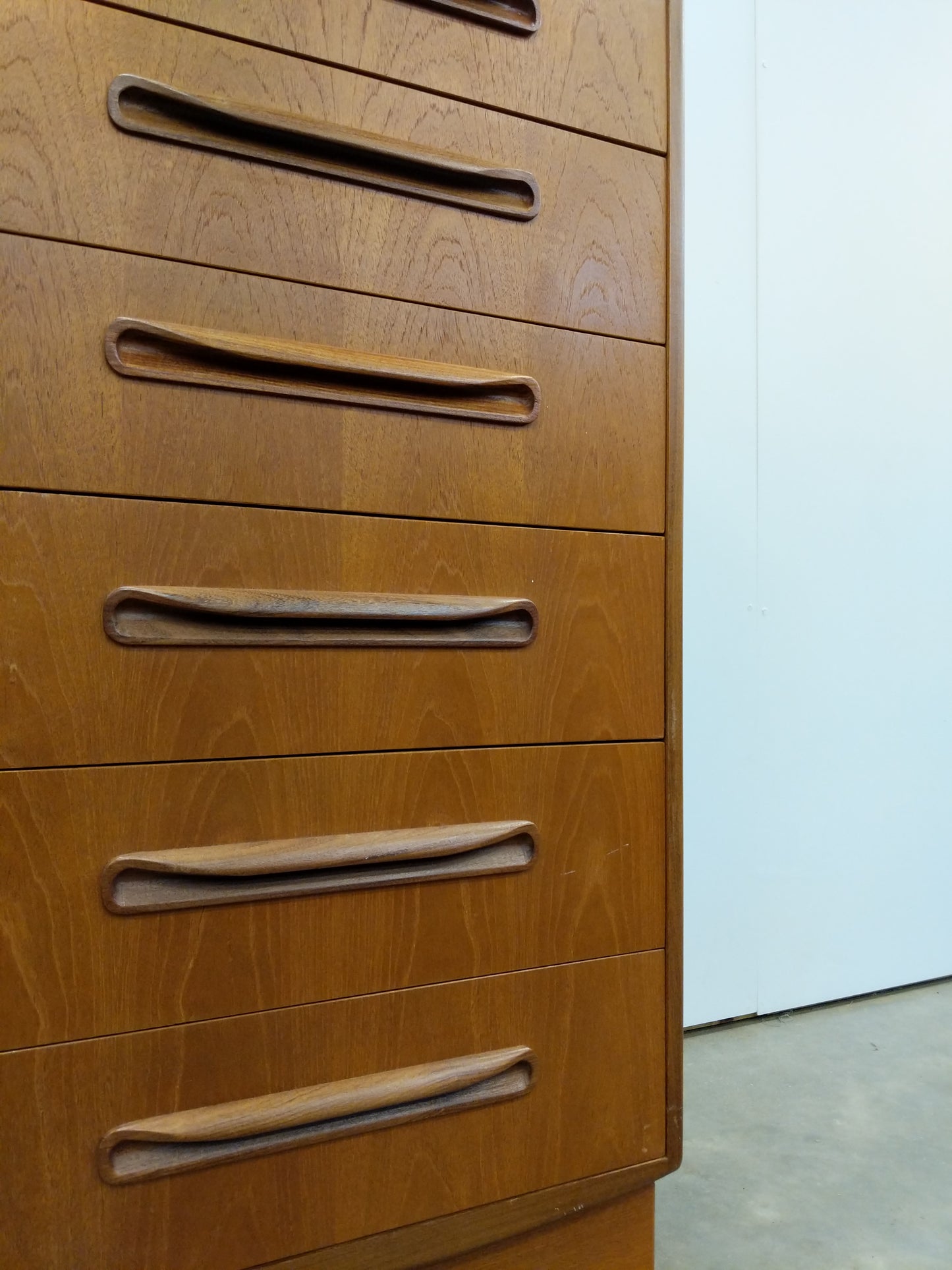 Vintage Mid Century Modern Teak Dresser by G Plan