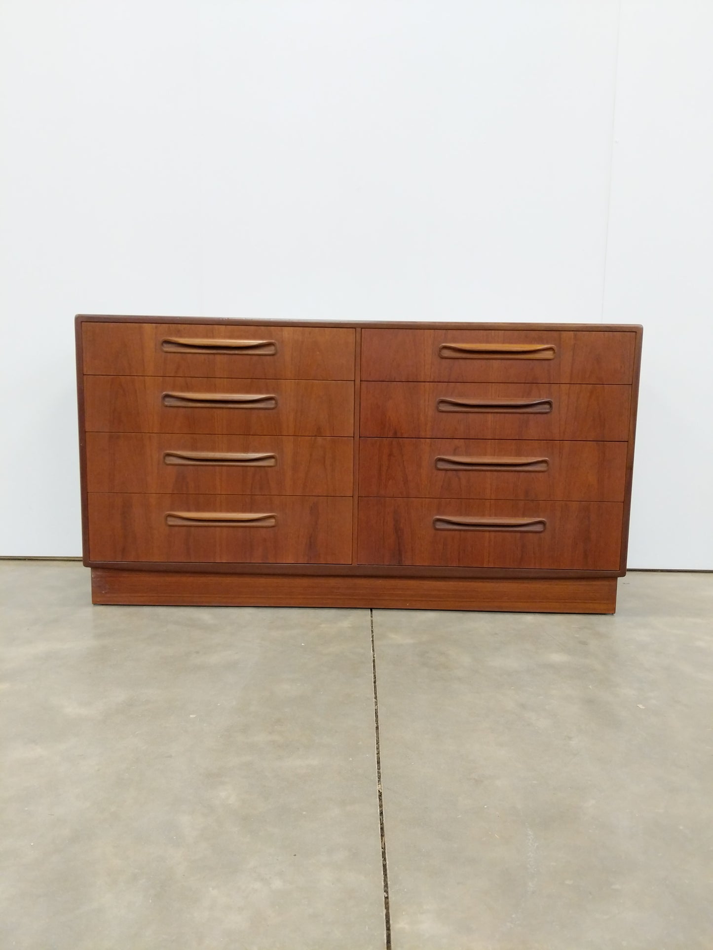Vintage Mid Century Modern Teak Dresser by G Plan