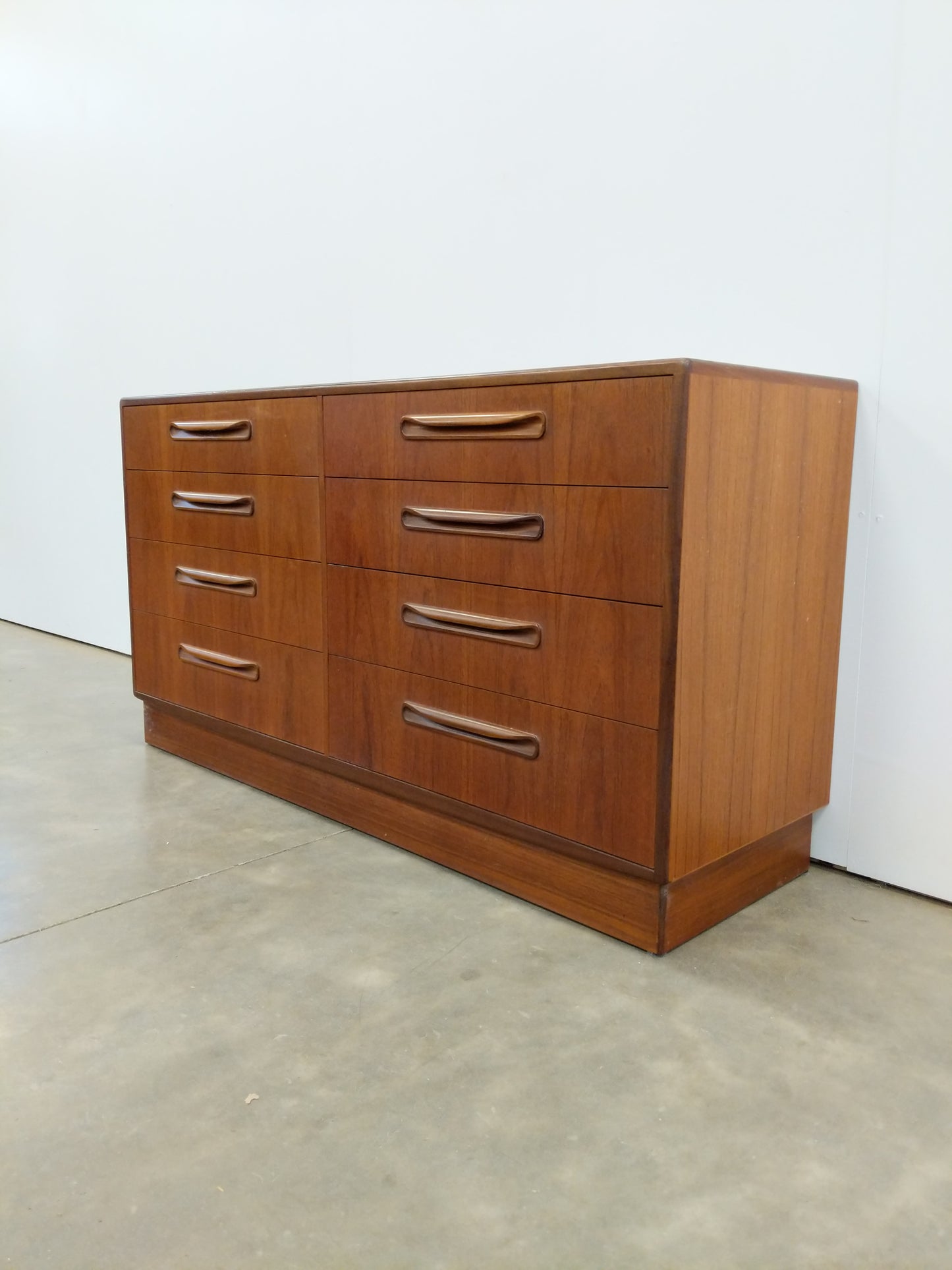 Vintage Mid Century Modern Teak Dresser by G Plan