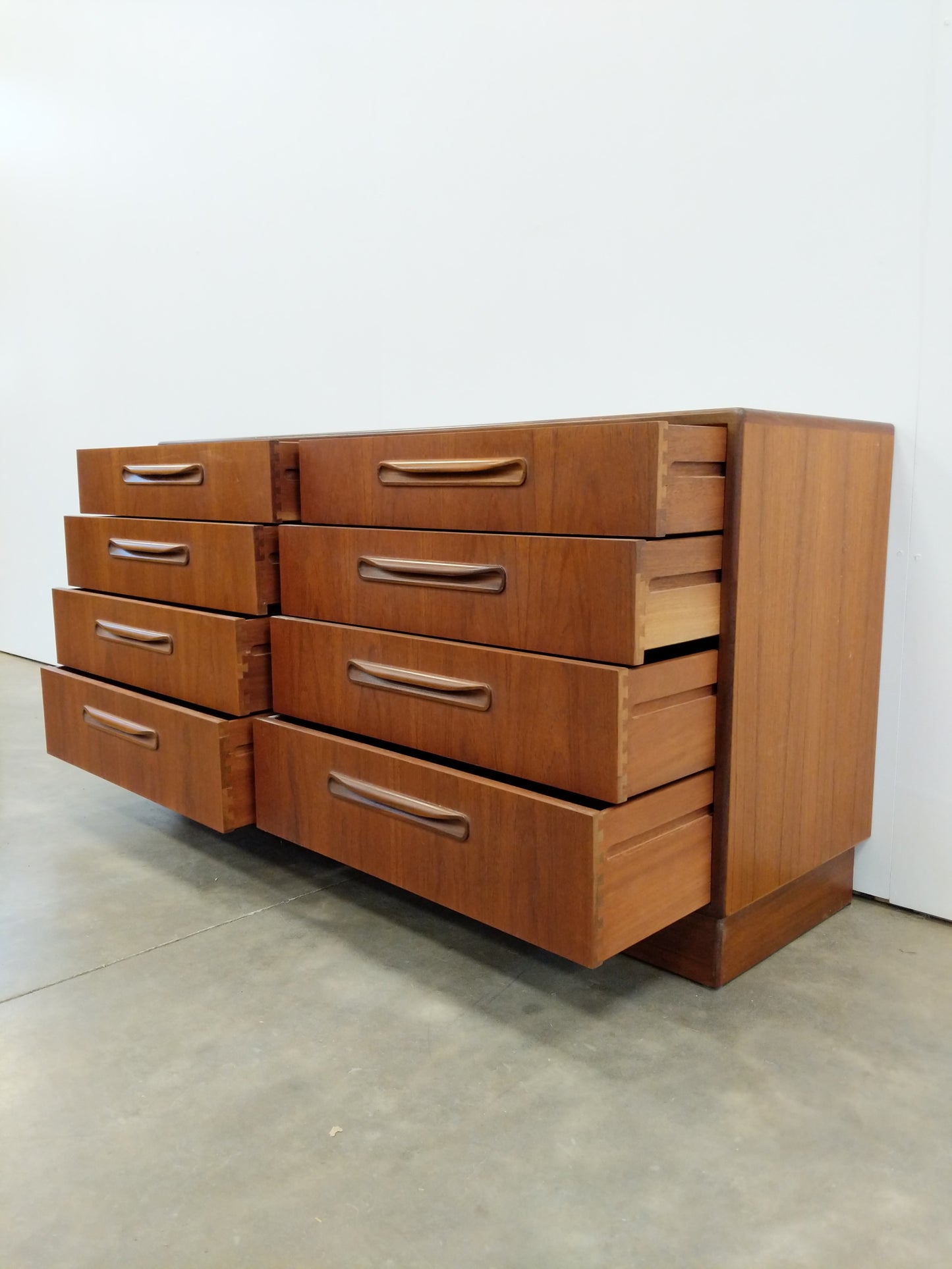 Vintage Mid Century Modern Teak Dresser by G Plan