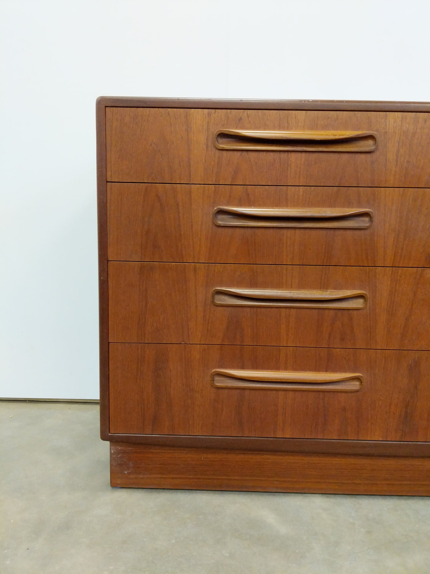 Vintage Mid Century Modern Teak Dresser by G Plan