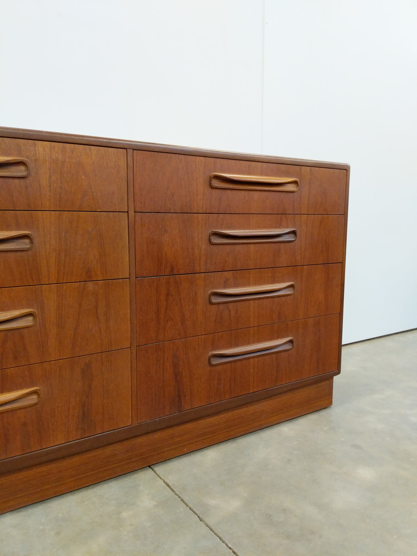 Vintage Mid Century Modern Teak Dresser by G Plan