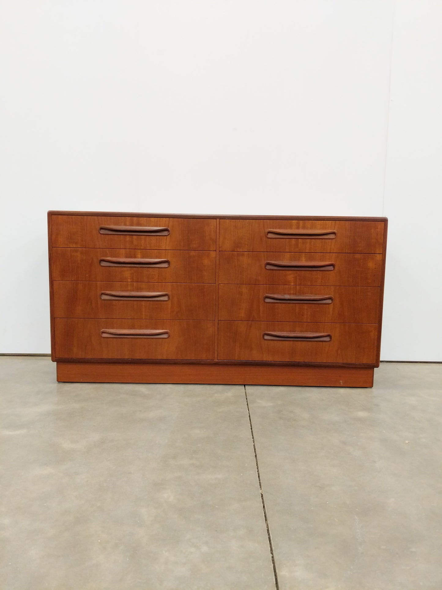 Vintage Mid Century Modern Teak Dresser by G Plan