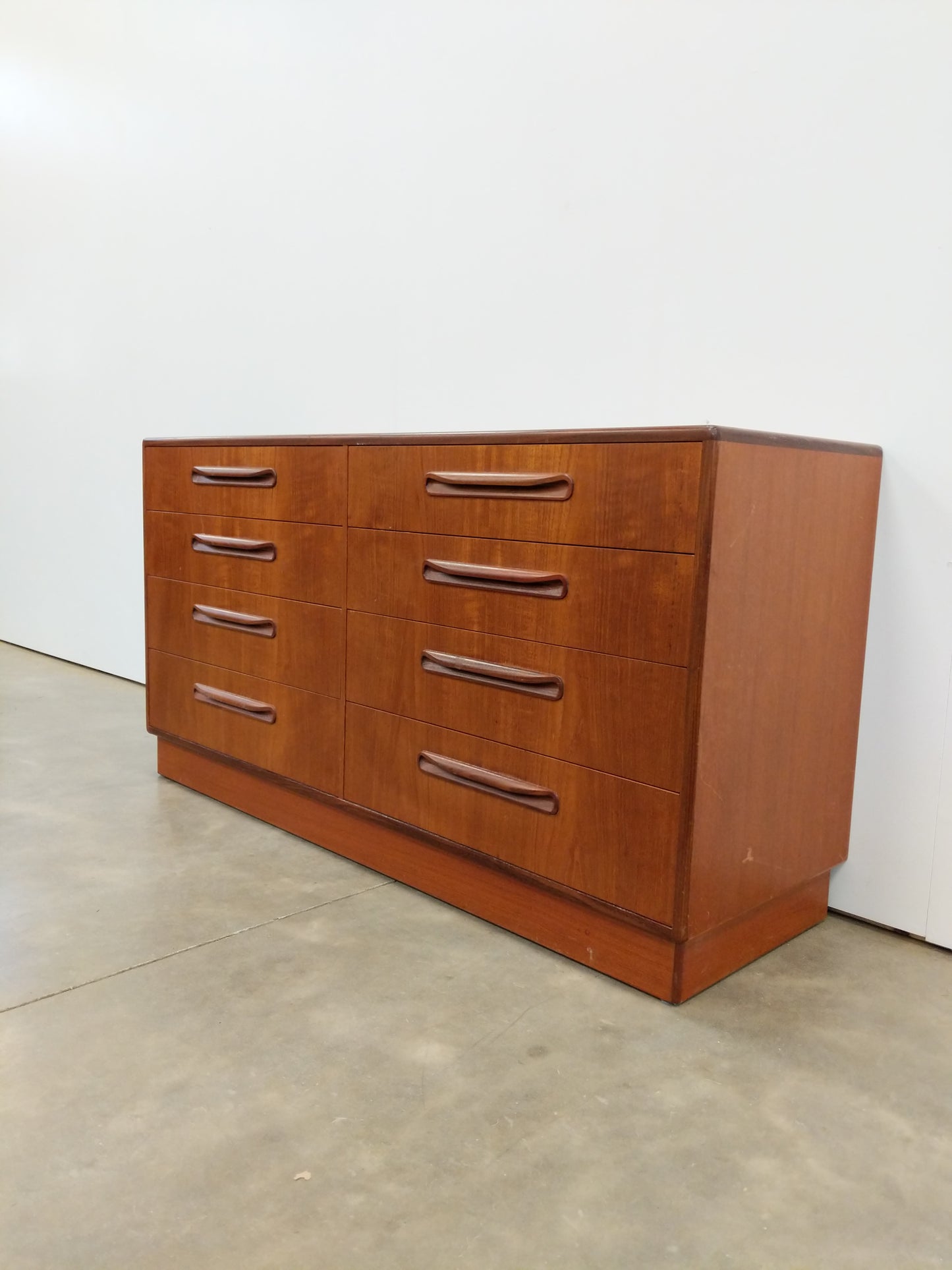 Vintage Mid Century Modern Teak Dresser by G Plan
