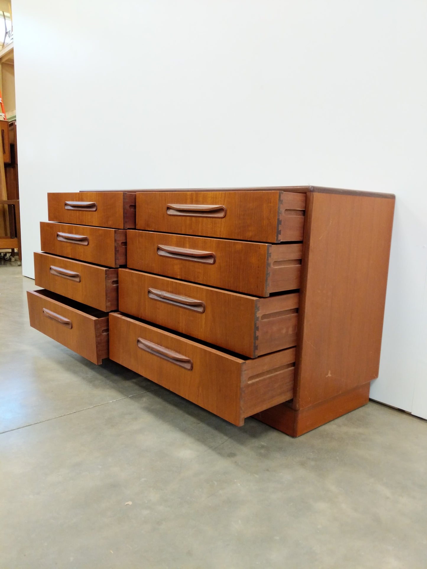 Vintage Mid Century Modern Teak Dresser by G Plan