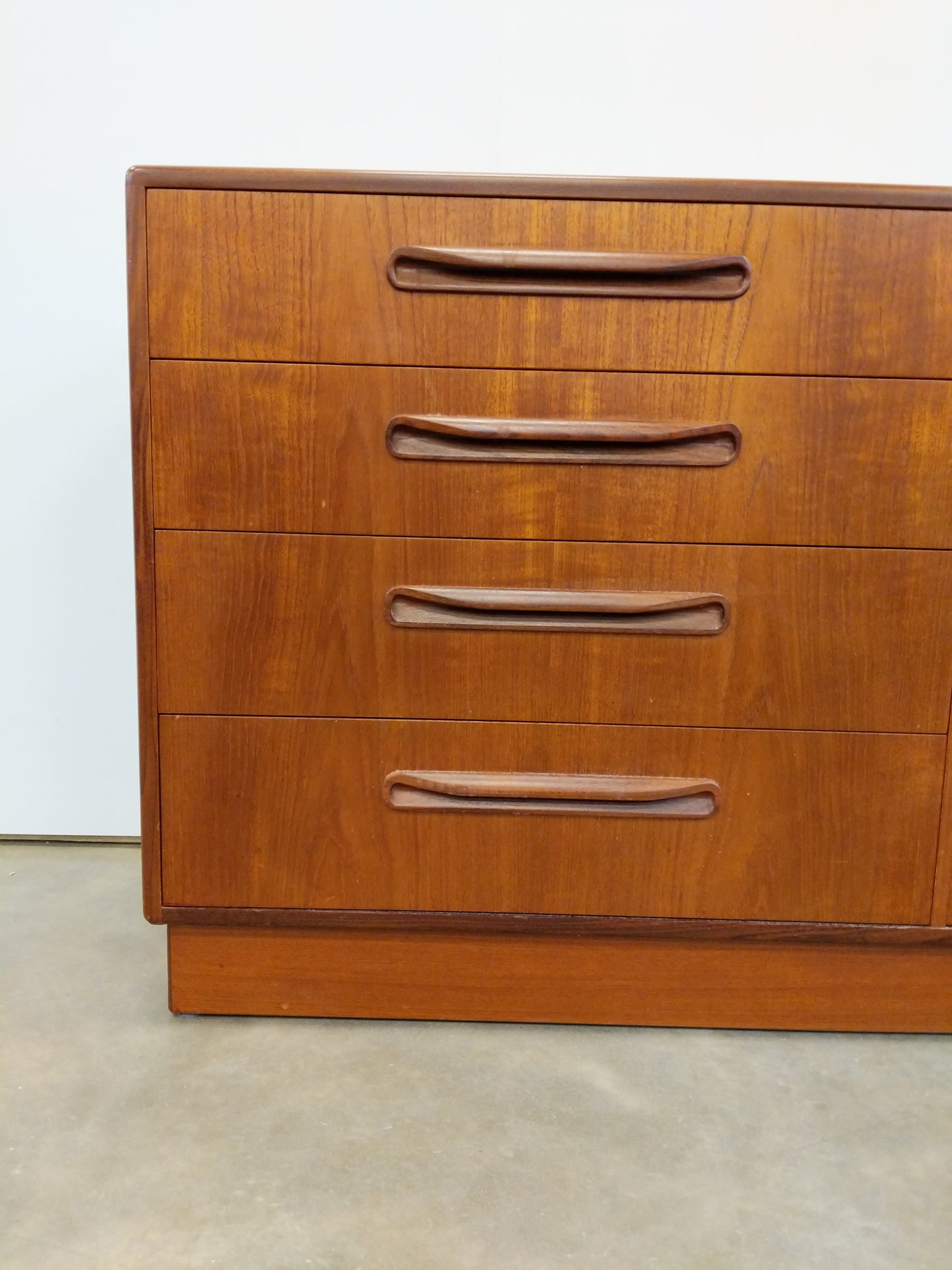 Vintage Mid Century Modern Teak Dresser by G Plan