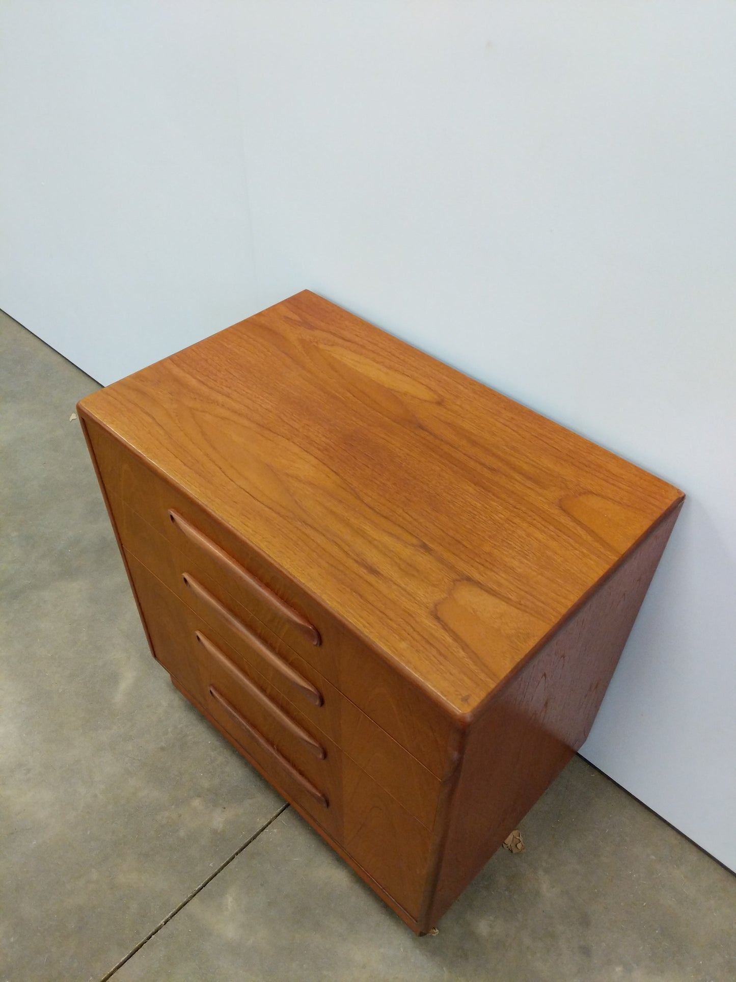 Vintage Mid Century Modern Teak Low Dresser by G Plan