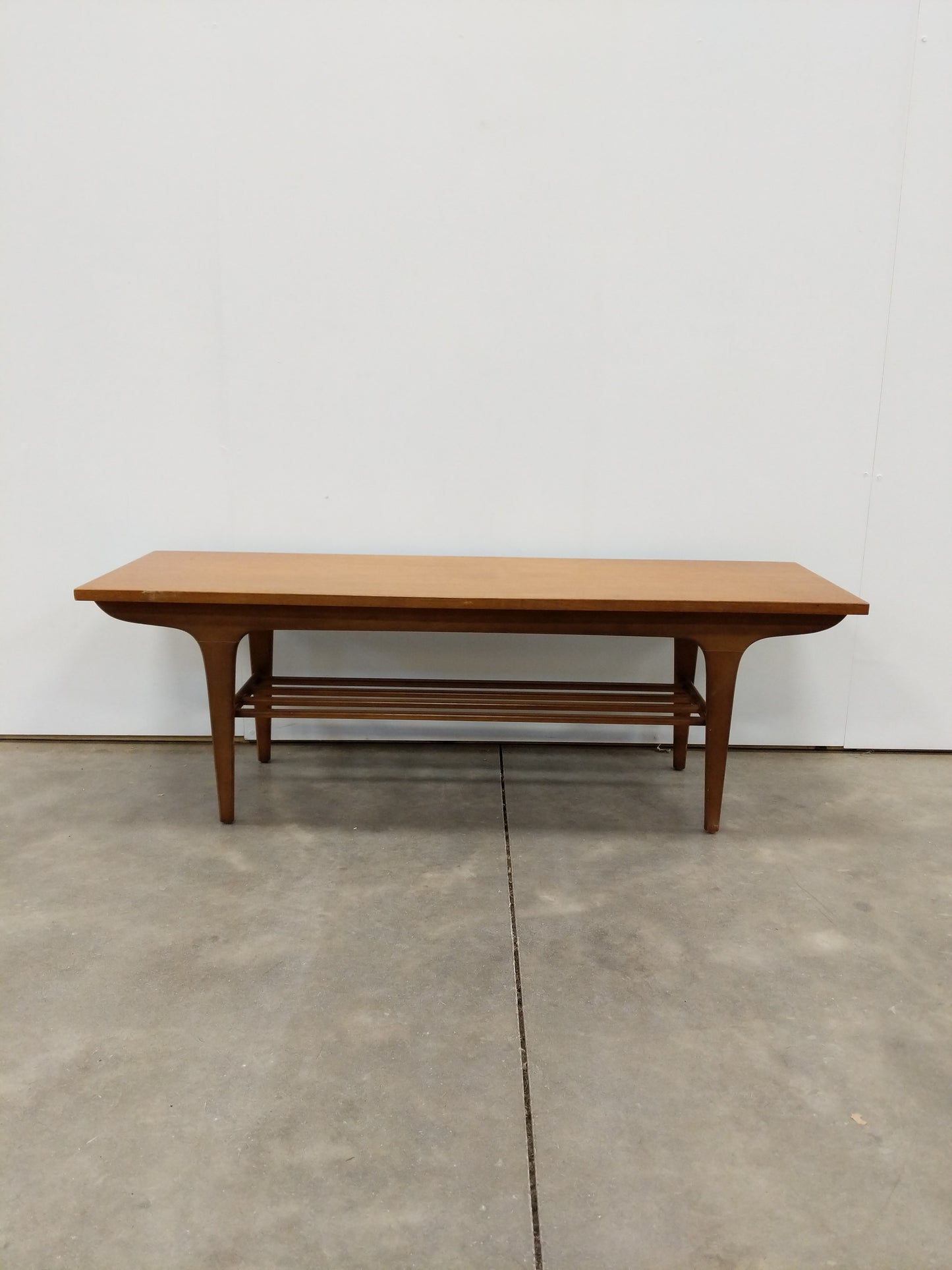 Vintage Mid Century Modern Teak Coffee Table