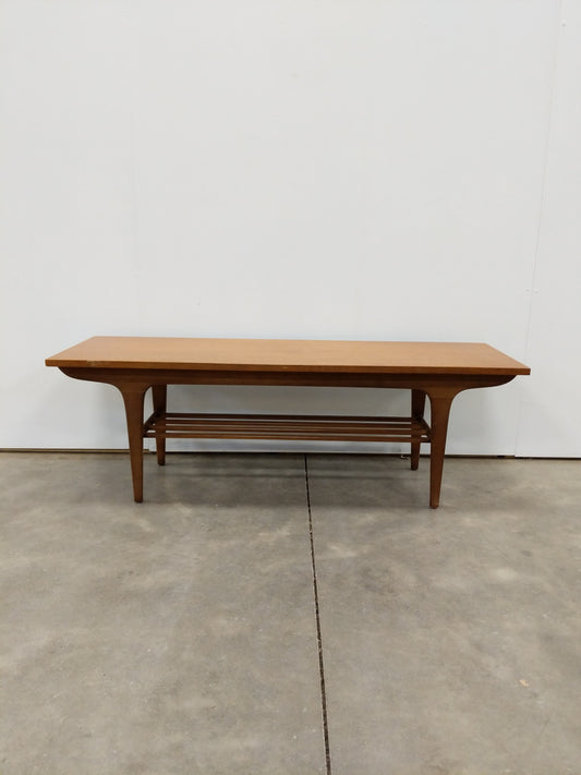 Vintage Mid Century Modern Teak Coffee Table