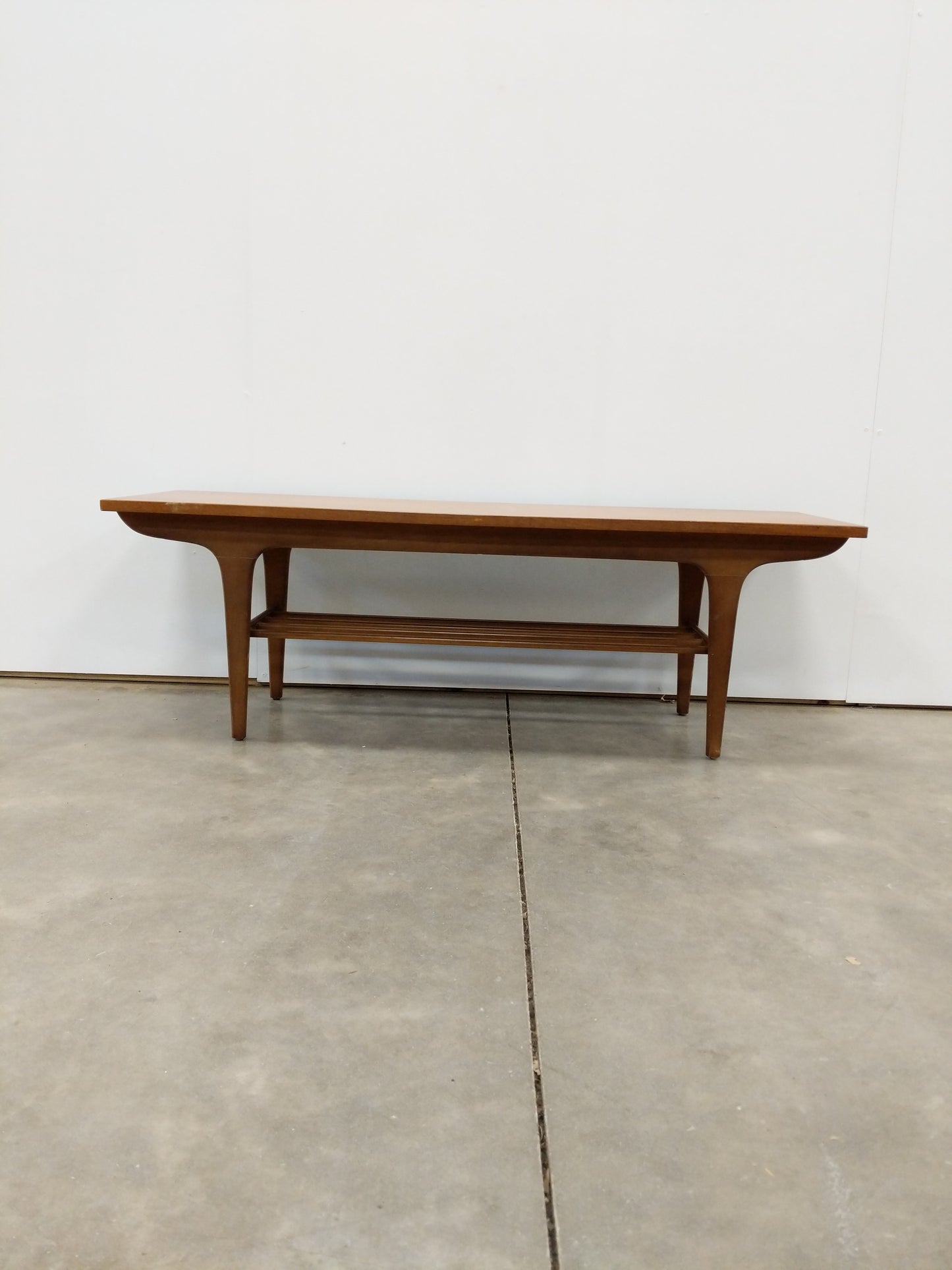 Vintage Mid Century Modern Teak Coffee Table