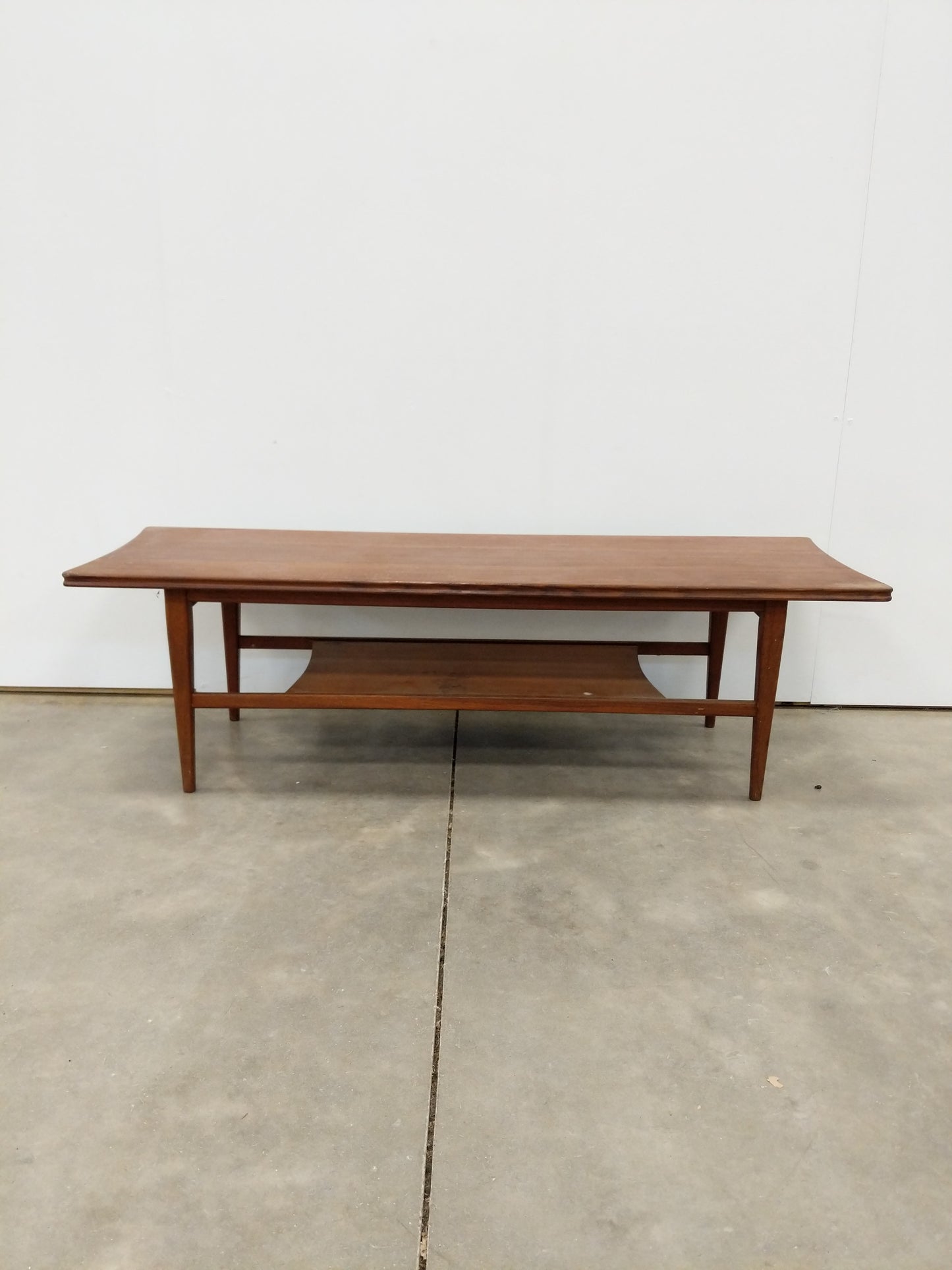 Vintage Mid Century Modern Teak Coffee Table by Richard Hornby