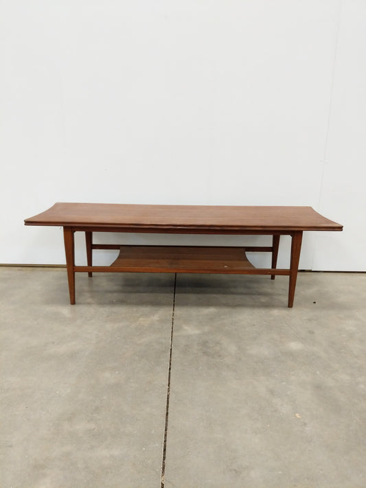 Vintage Mid Century Modern Teak Coffee Table by Richard Hornby