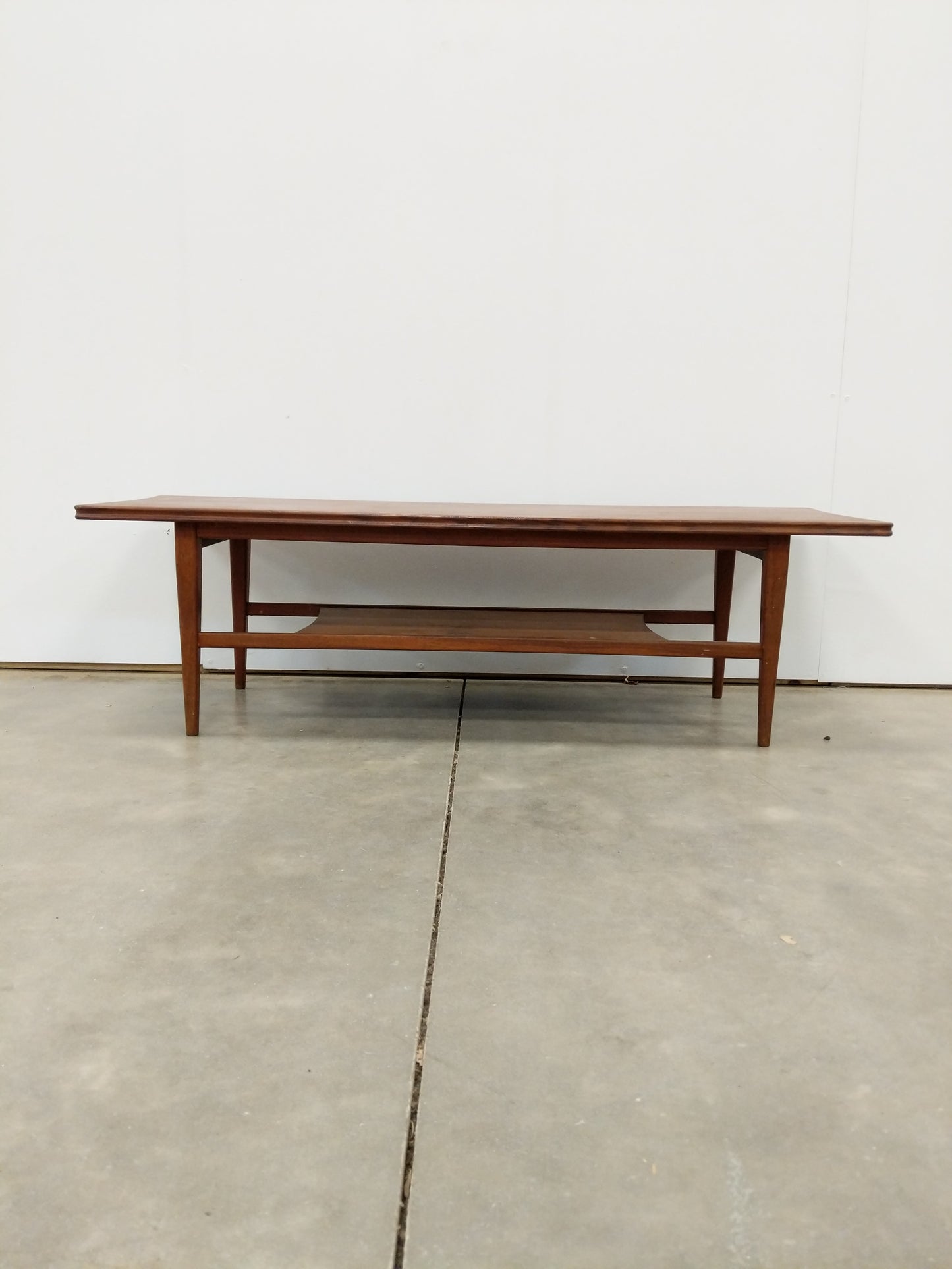 Vintage Mid Century Modern Teak Coffee Table by Richard Hornby