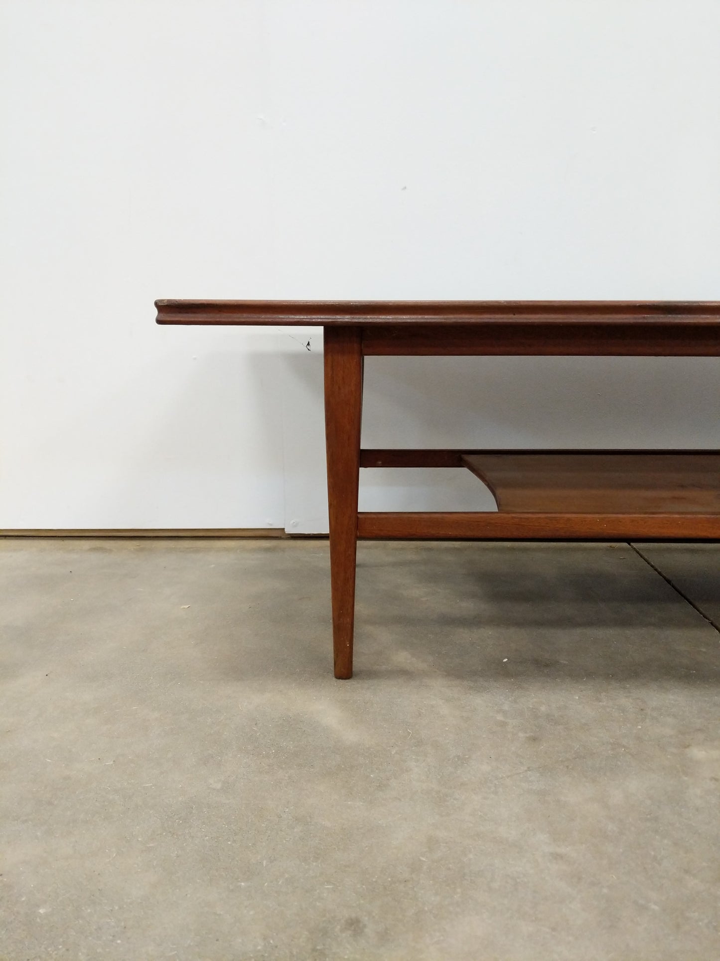 Vintage Mid Century Modern Teak Coffee Table by Richard Hornby