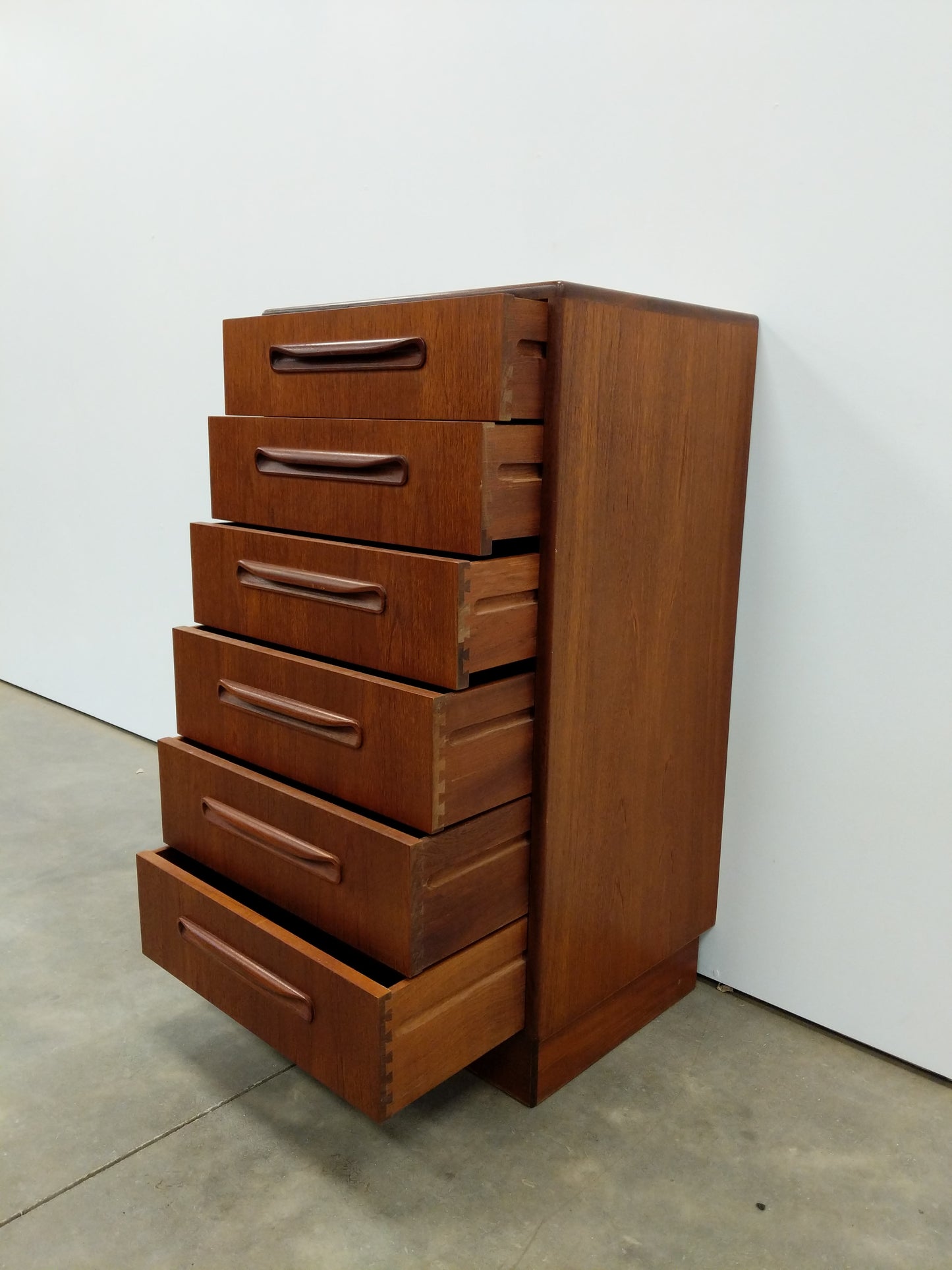 Vintage Mid Century Modern Teak Dresser by G Plan