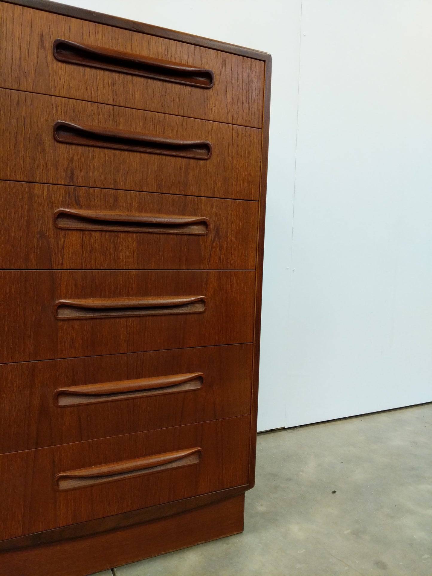 Vintage Mid Century Modern Teak Dresser by G Plan