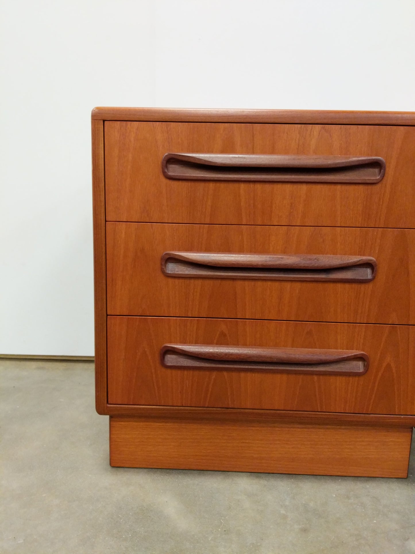 Pair of Vintage Mid Century Modern Teak Nightstands by G Plan