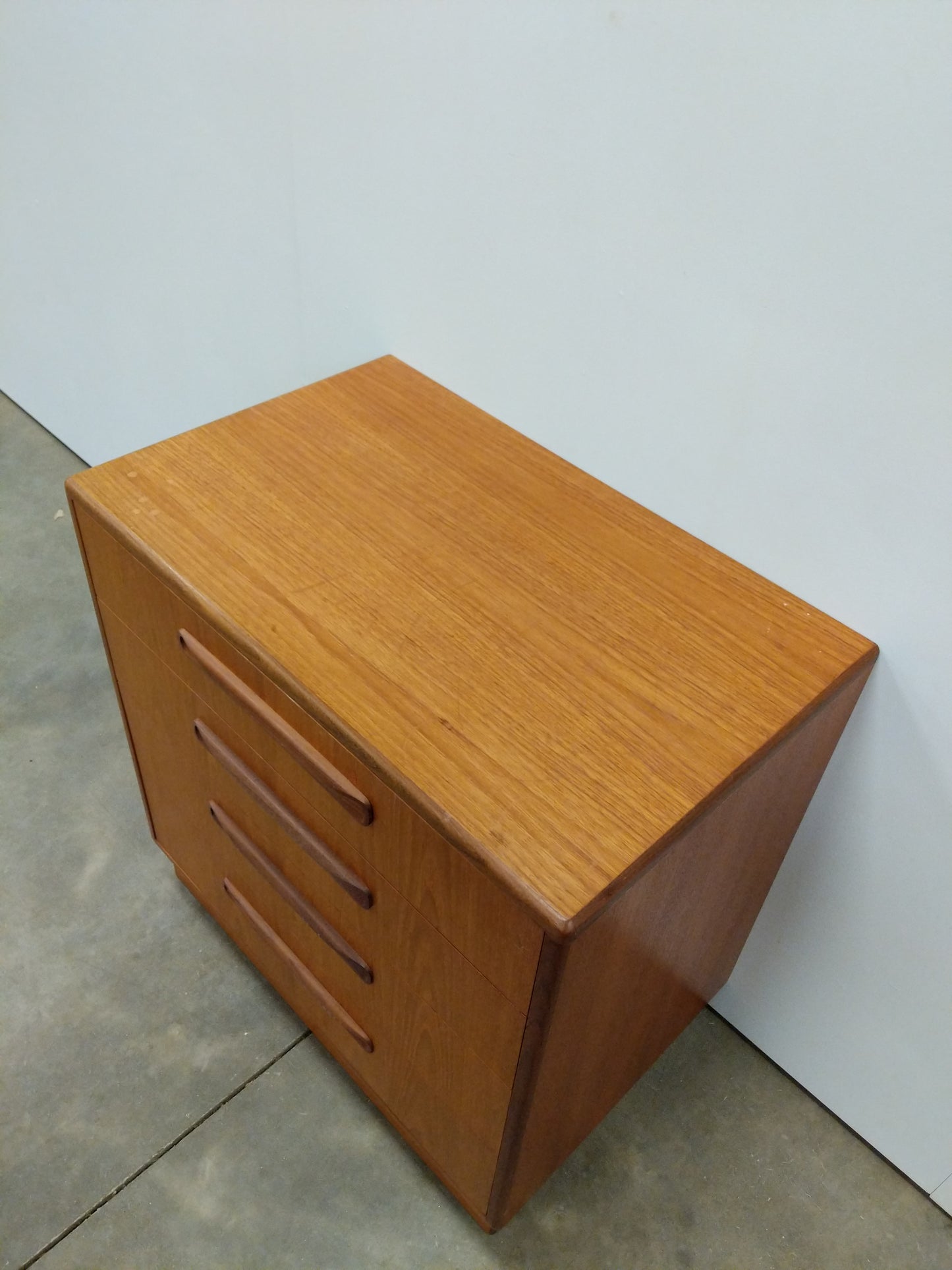 Vintage Mid Century Modern Teak Low Dresser by G Plan
