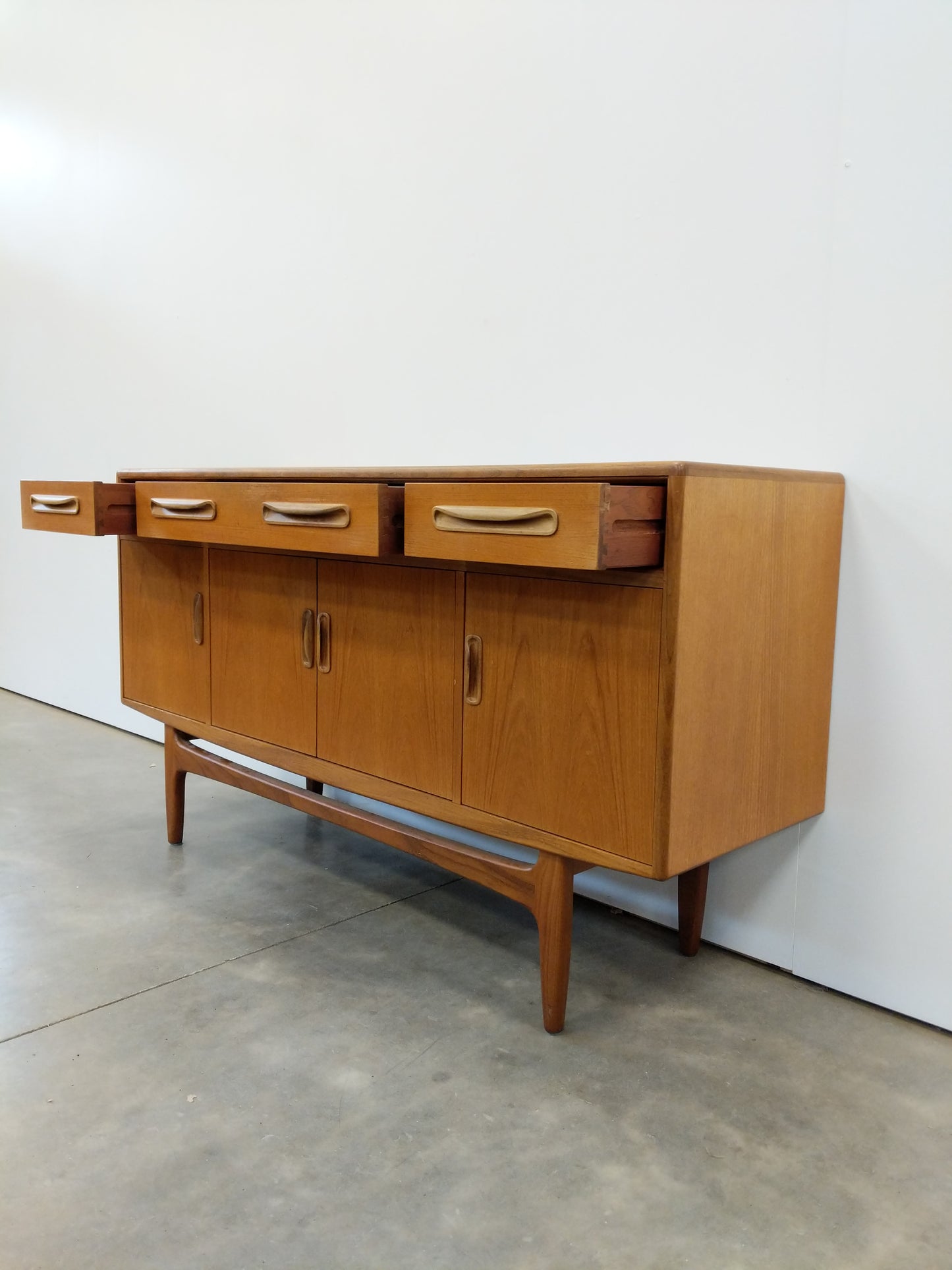Vintage Mid Century Modern Teak Credenza by G Plan