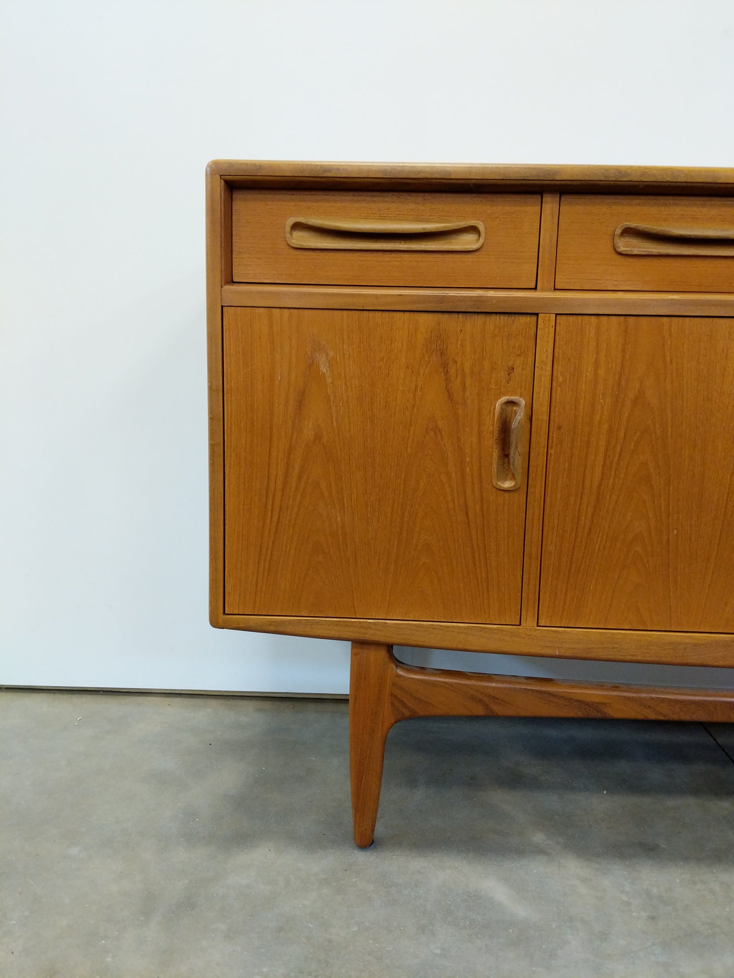 Vintage Mid Century Modern Teak Credenza by G Plan