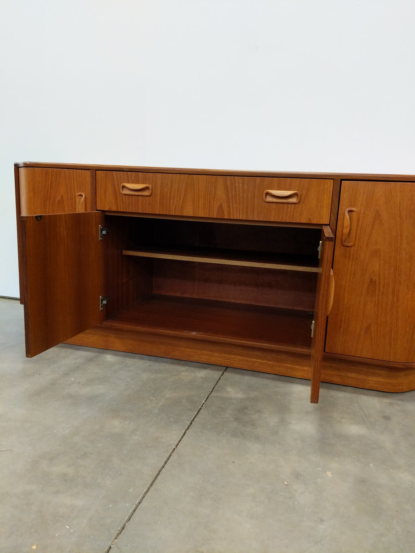 Vintage Mid Century Modern Teak Credenza by G Plan