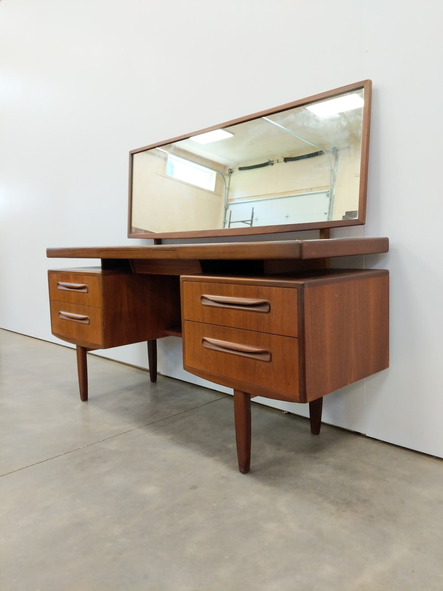 Vintage Mid Century Modern Teak Dressing Table / Desk by G Plan