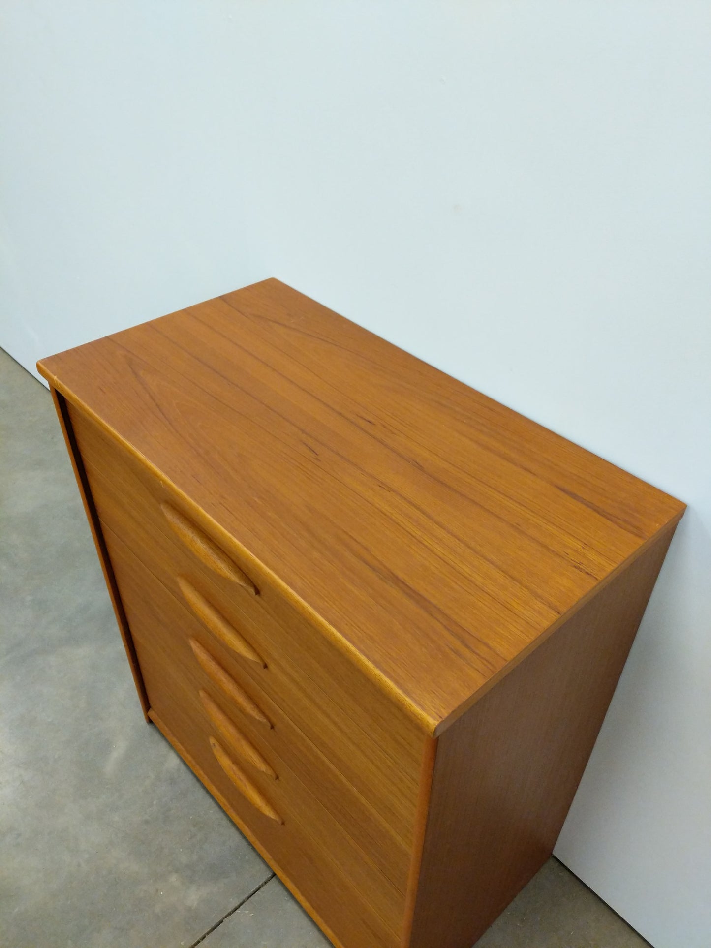 Vintage Mid Century Modern Teak Dresser
