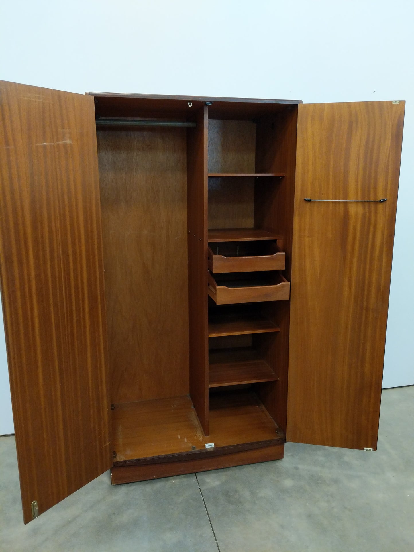 Vintage Mid Century Modern Teak Wardrobe by G Plan