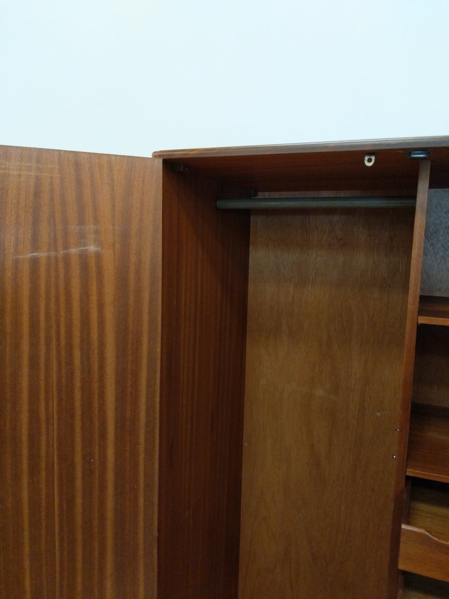 Vintage Mid Century Modern Teak Wardrobe by G Plan